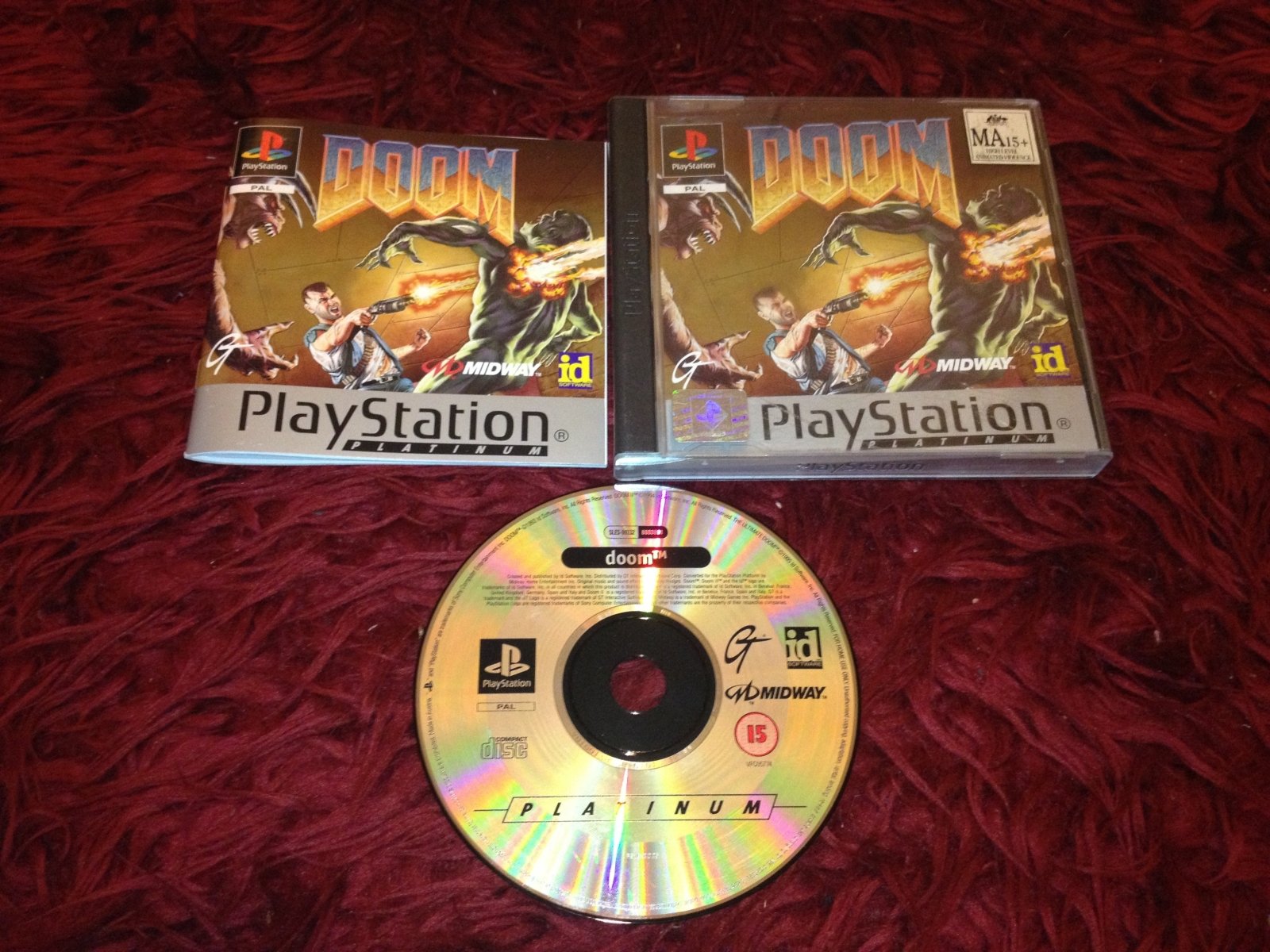 Doom - PS1 Game - PlayStation, Games, Shooter - Level Up Gaming NZ
