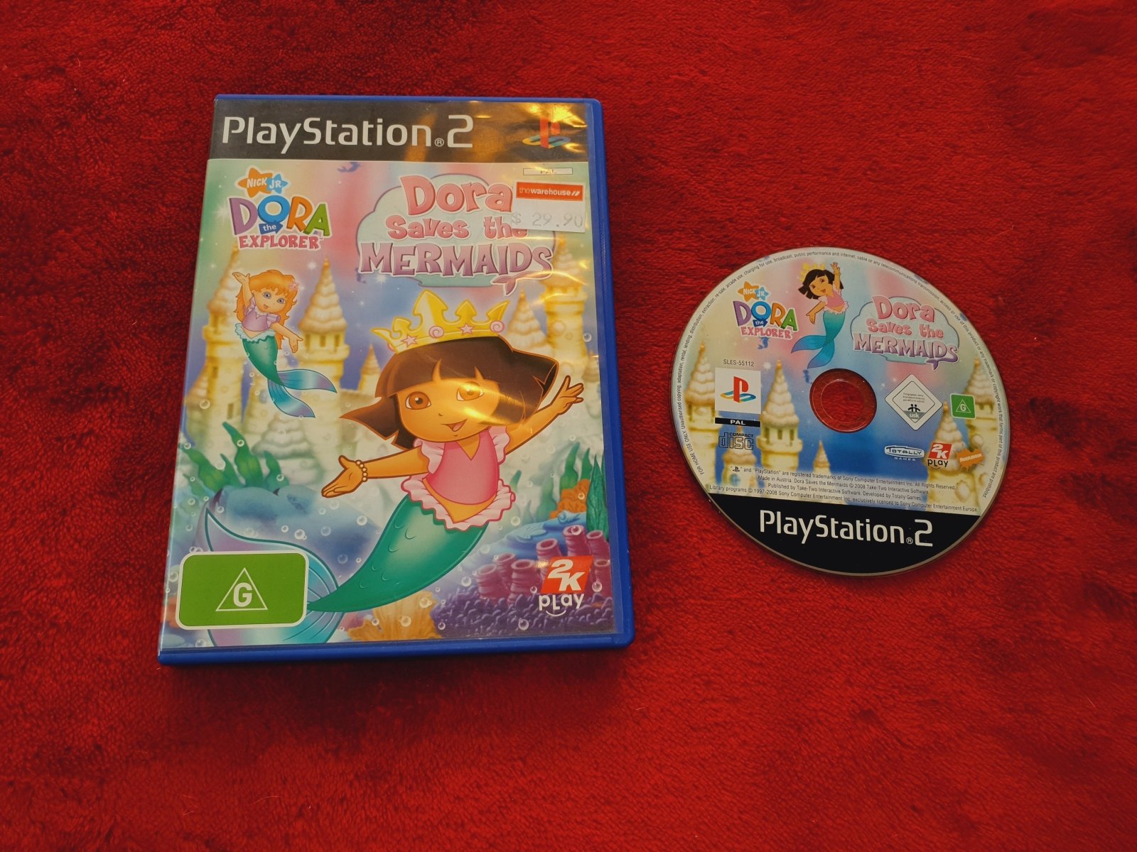 Dora Saves the Mermaids - PS2 Game - PlayStation 2, Games, Kids and educational - Level Up Gaming NZ