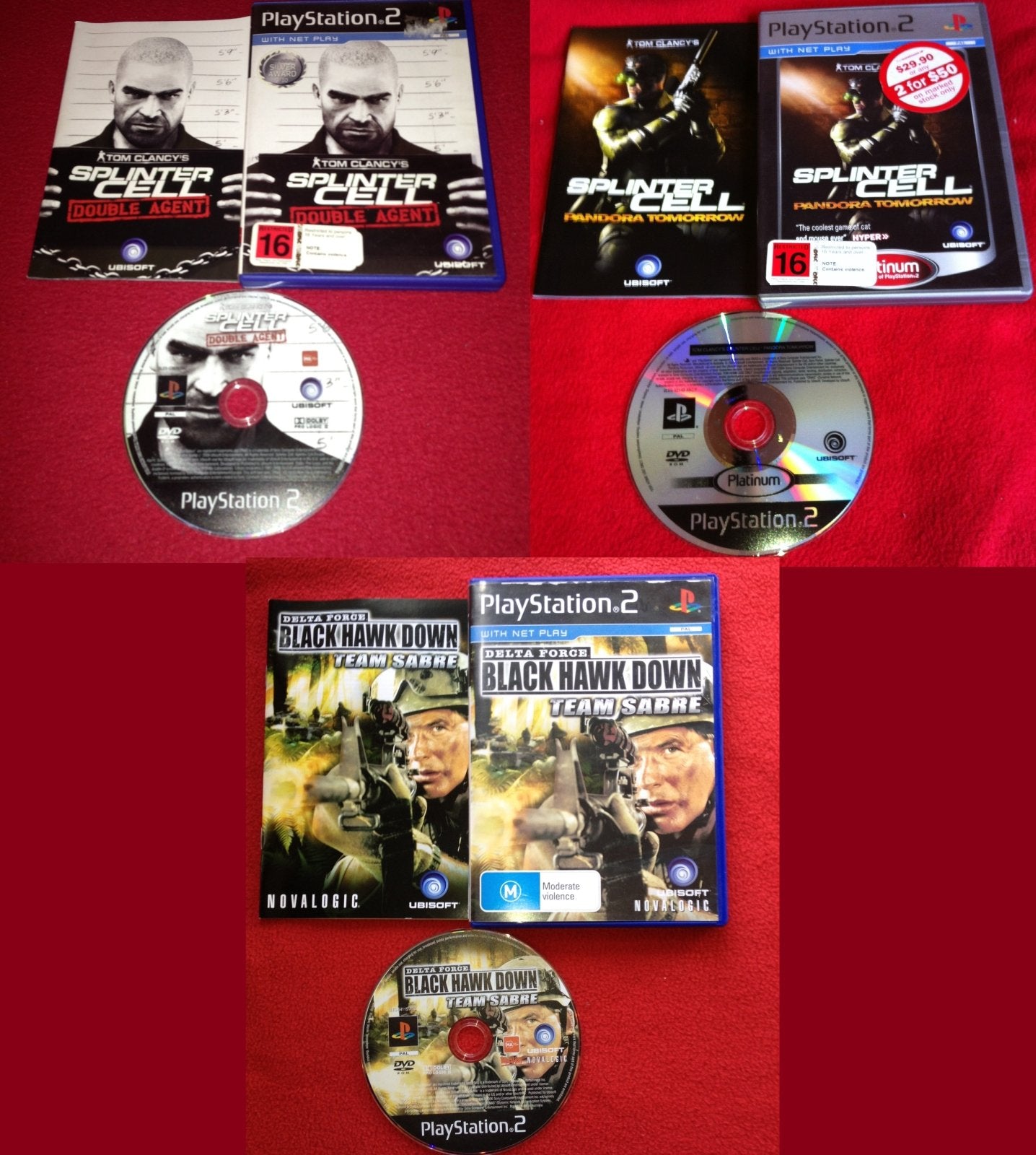 Double Agent, Pandora Tomorrow, + Team Sabre - PS2 - PlayStation 2, Games, Shooter - Level Up Gaming NZ