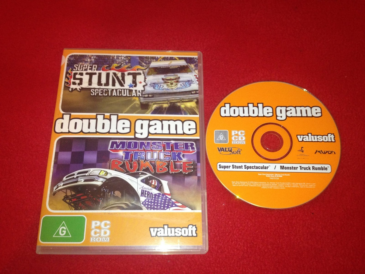 Monster Truck Rumble and Super Stunt Spectacular - PC games, Driving and racing - Level Up Gaming NZ