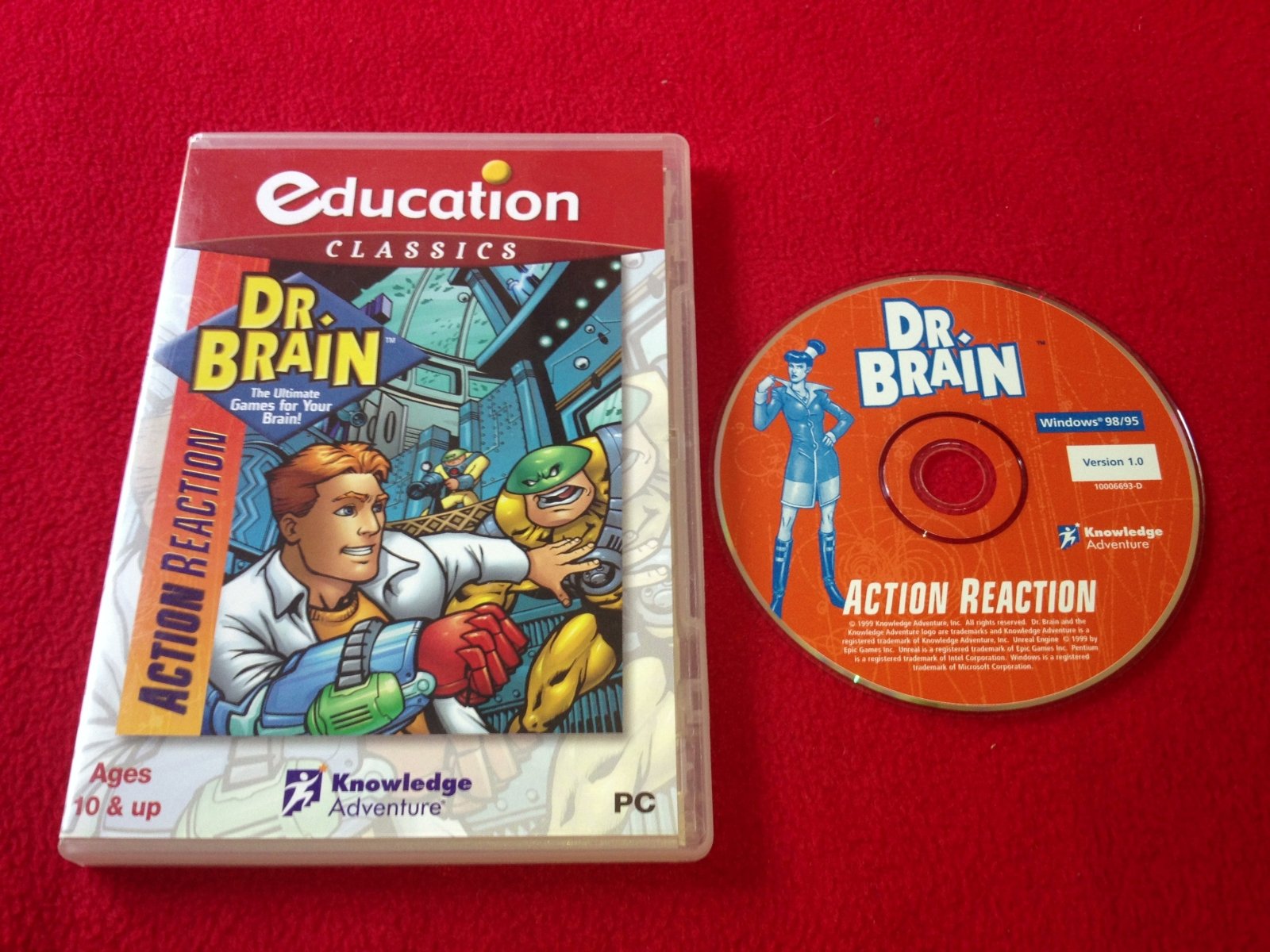 Dr. Brain: Action Reaction - PC Game - PC games, Kids and educational - Level Up Gaming NZ
