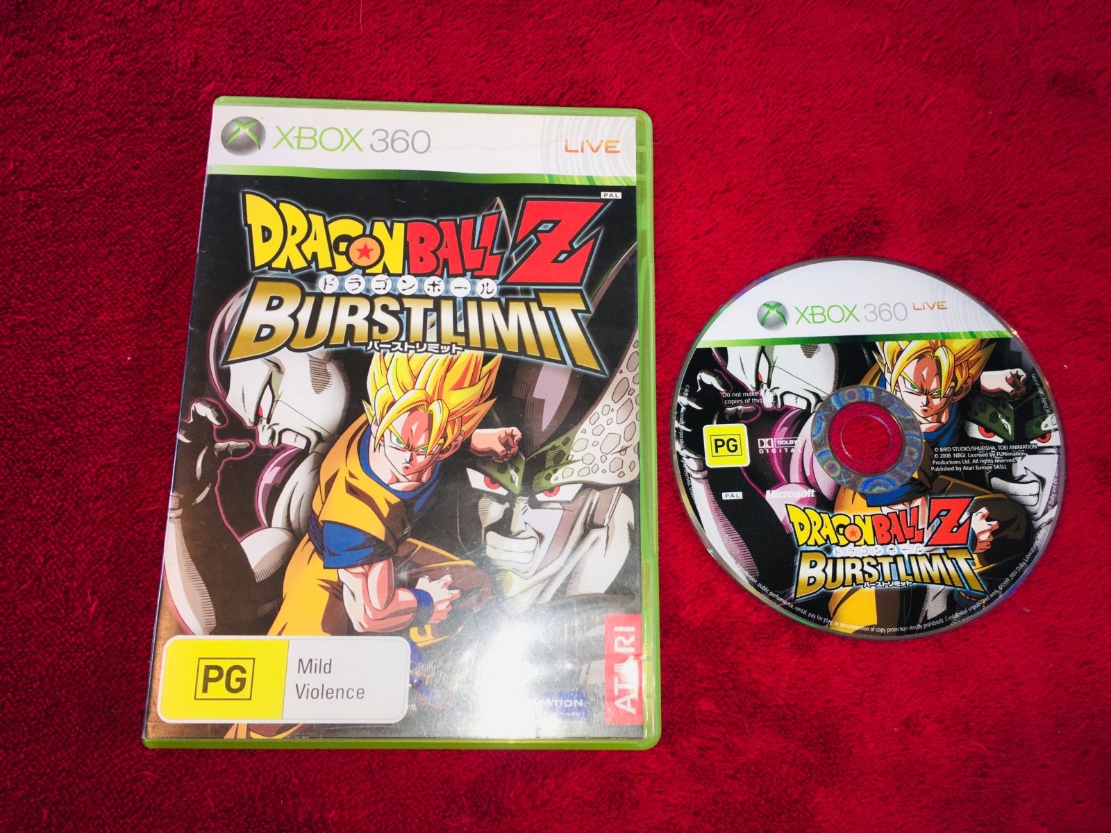 Dragon Ball Z: Burst Limit - XBOX360 Game - Xbox 360, Games, Fighting - Level Up Gaming NZ