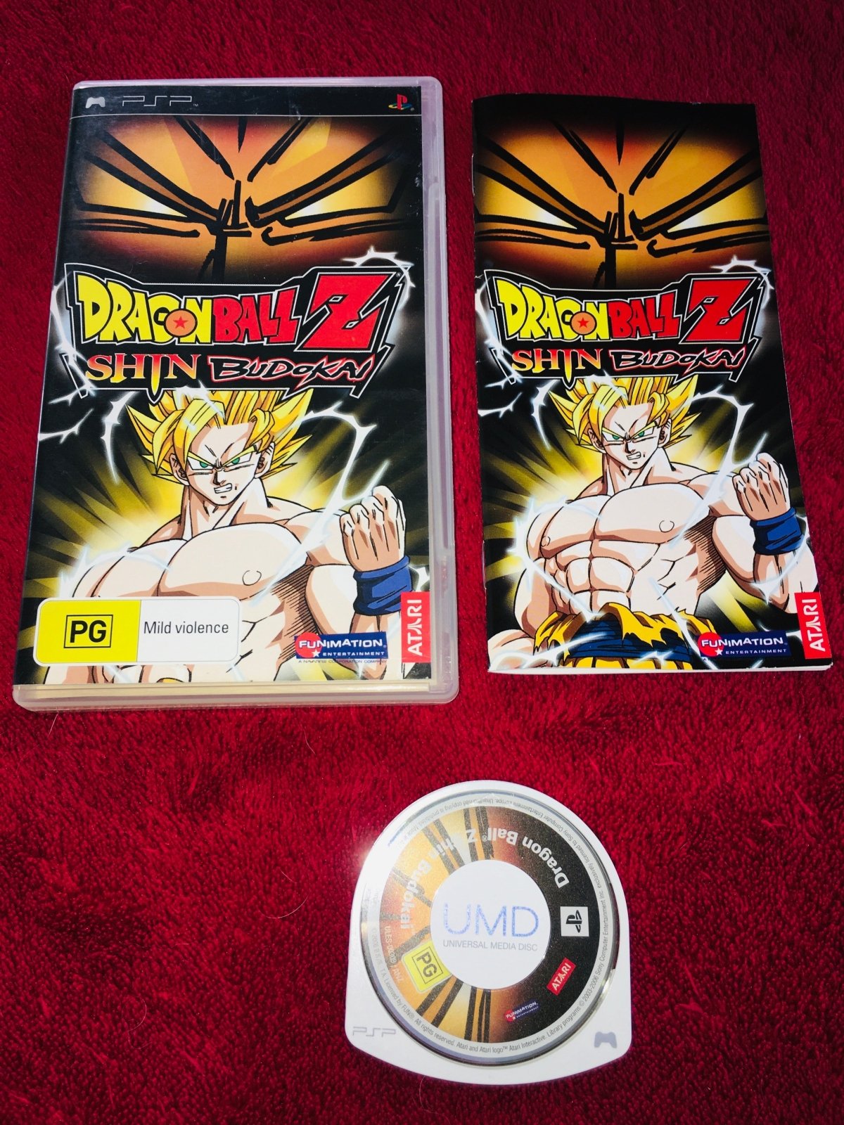 Dragon Ball Z: Shin Budokai - PSP Game - Play Station Portable (PSP), Games, Fighting - Level Up Gaming NZ
