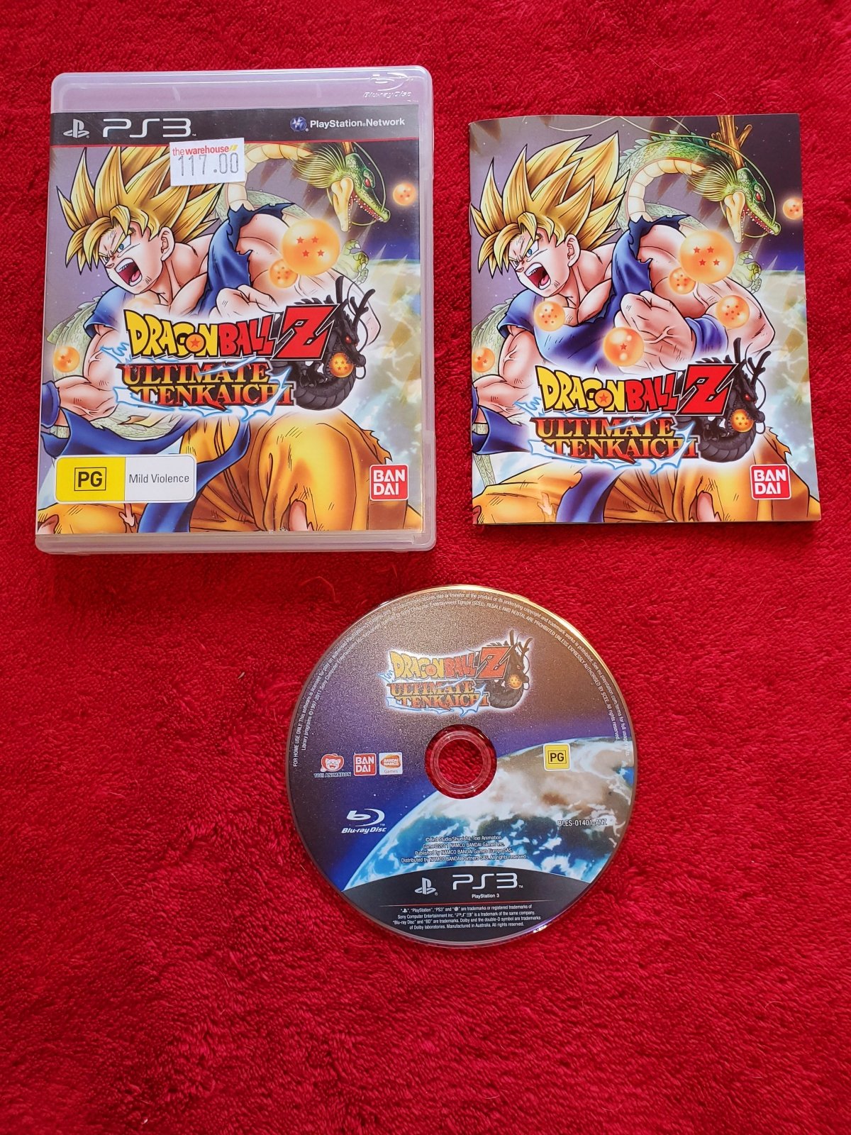 Dragon Ball Z Ultimate Tenkaichi - PS3 Game - PlayStation 3, Games, Fighting - Level Up Gaming NZ