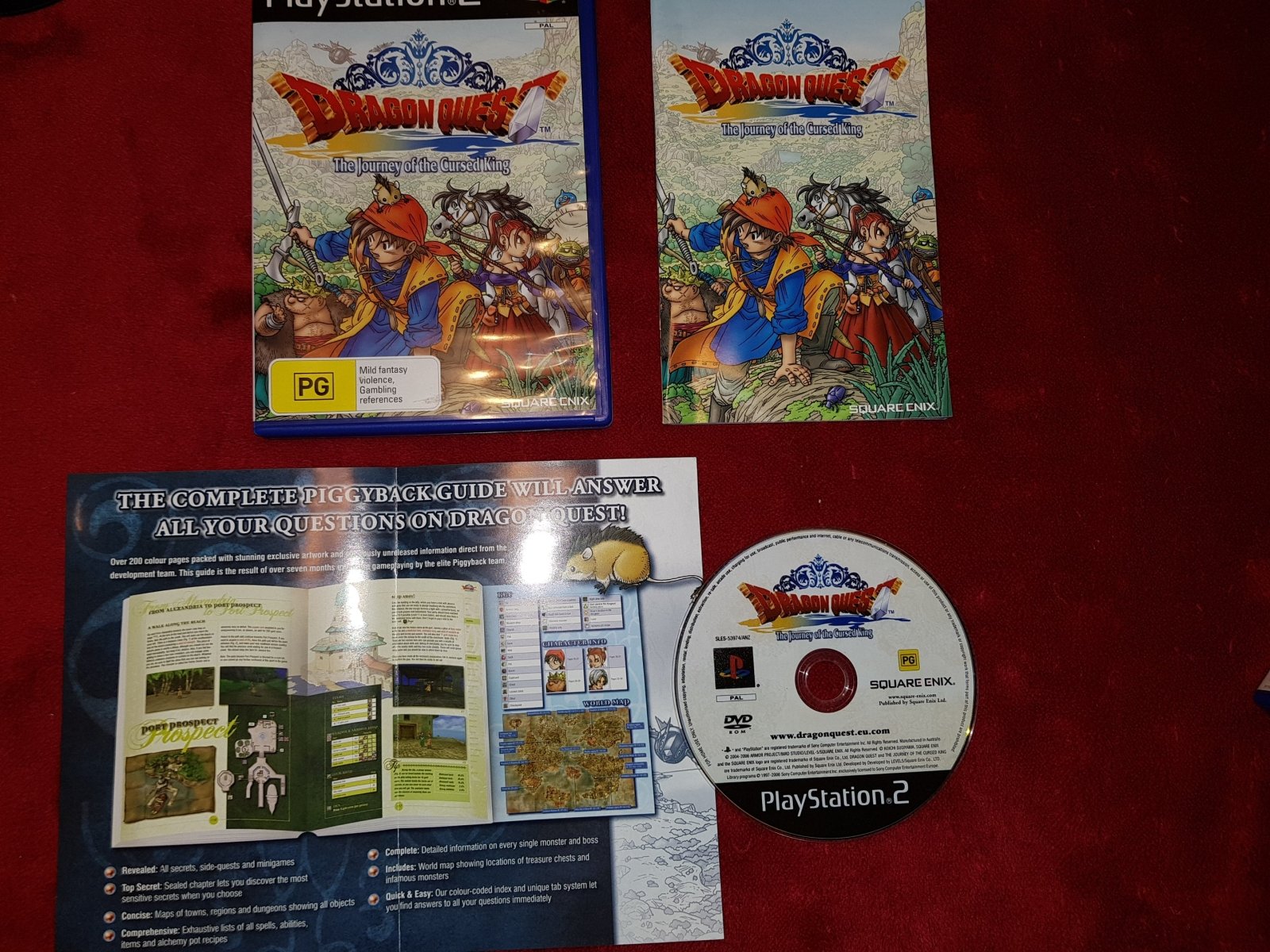 Dragon Quest: The Journey of the Cursed King - PS2 Game - PlayStation 2, Games, Role playing - Level Up Gaming NZ