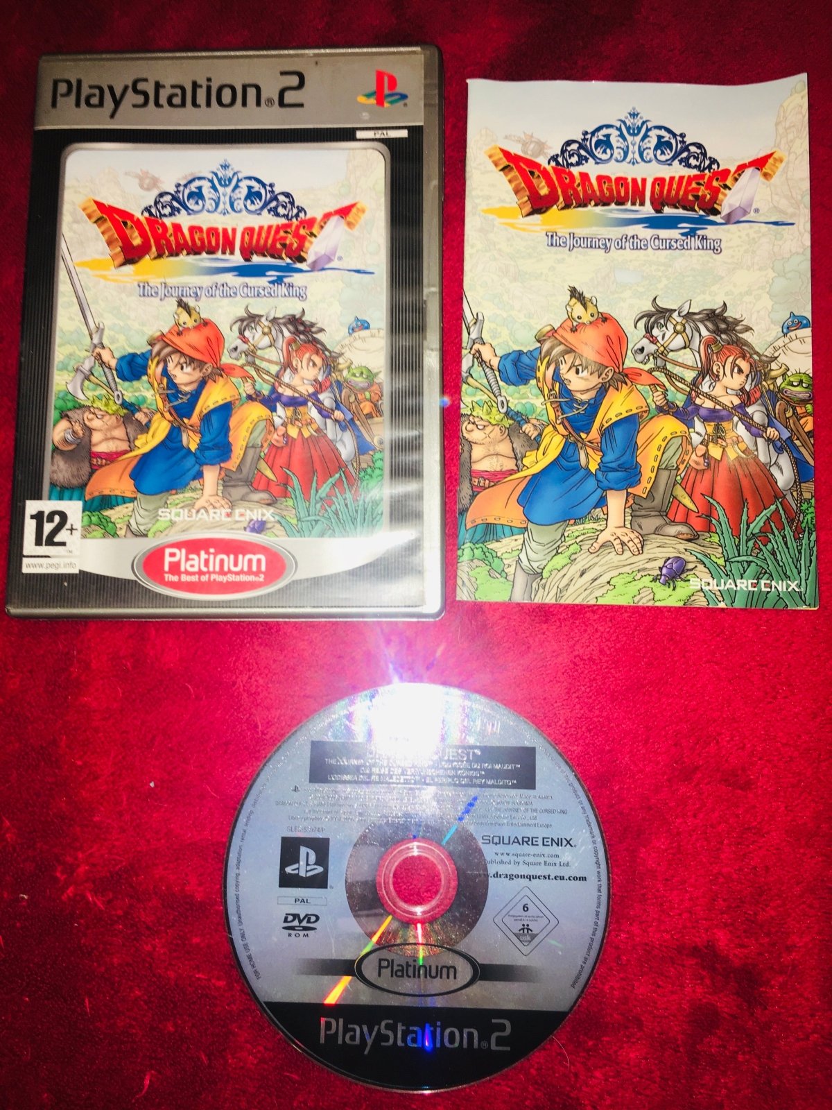 Dragon Quest: The Journey of the Cursed King - 9/10 PS2 Game - PlayStation 2, Games, Role playing - Level Up Gaming NZ