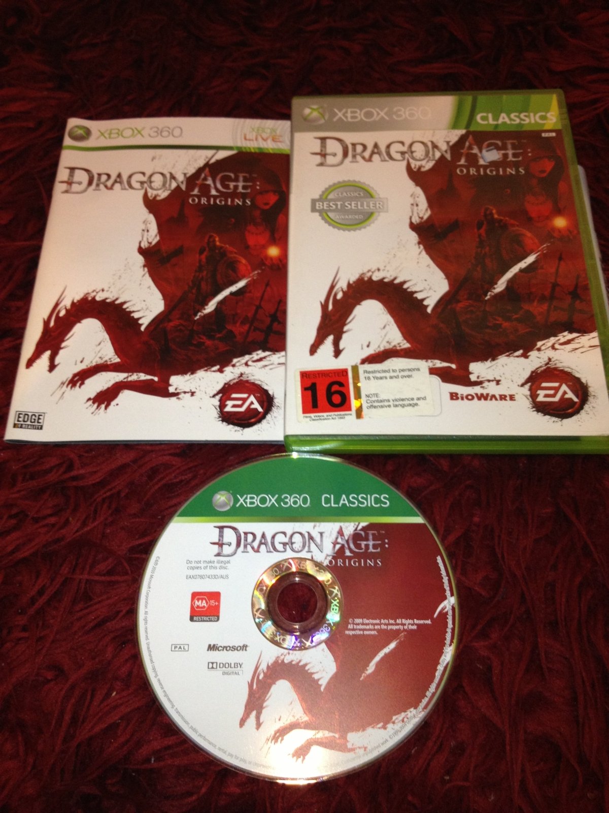 Dragon Age: Origins - 8.5/10! XBOX360 Game - Xbox 360, Games, Role playing - Level Up Gaming NZ
