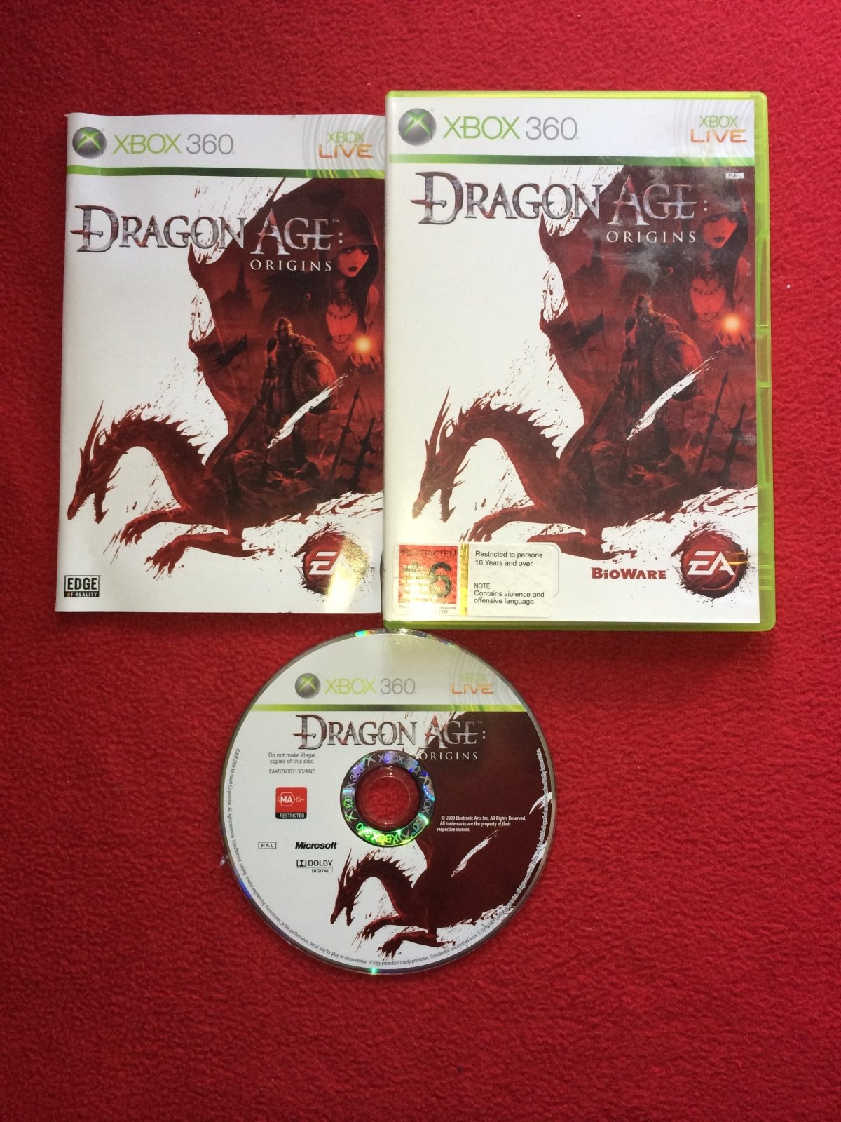 Dragon Age: Origins - XBOX360 Game - Xbox 360, Games, Role playing - Level Up Gaming NZ