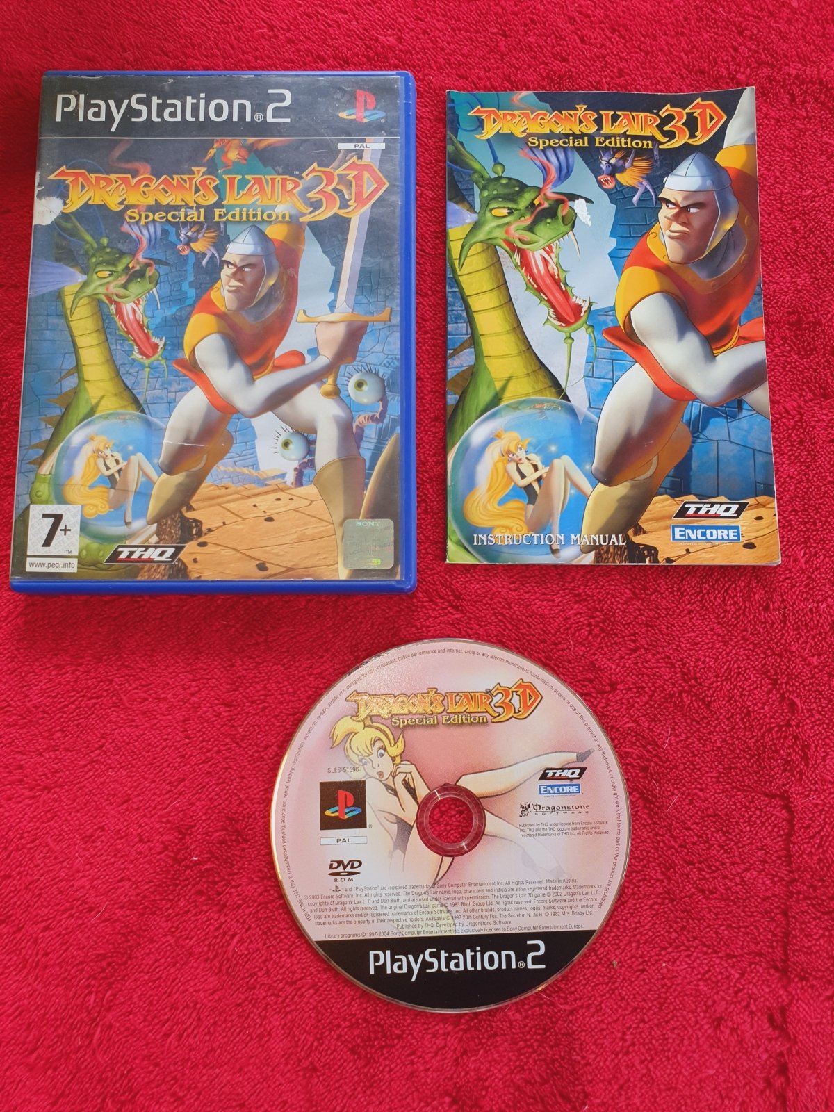 Dragon's Lair 3D: Special Edition - PS2 Game - PlayStation 2, Games, Action and adventure - Level Up Gaming NZ