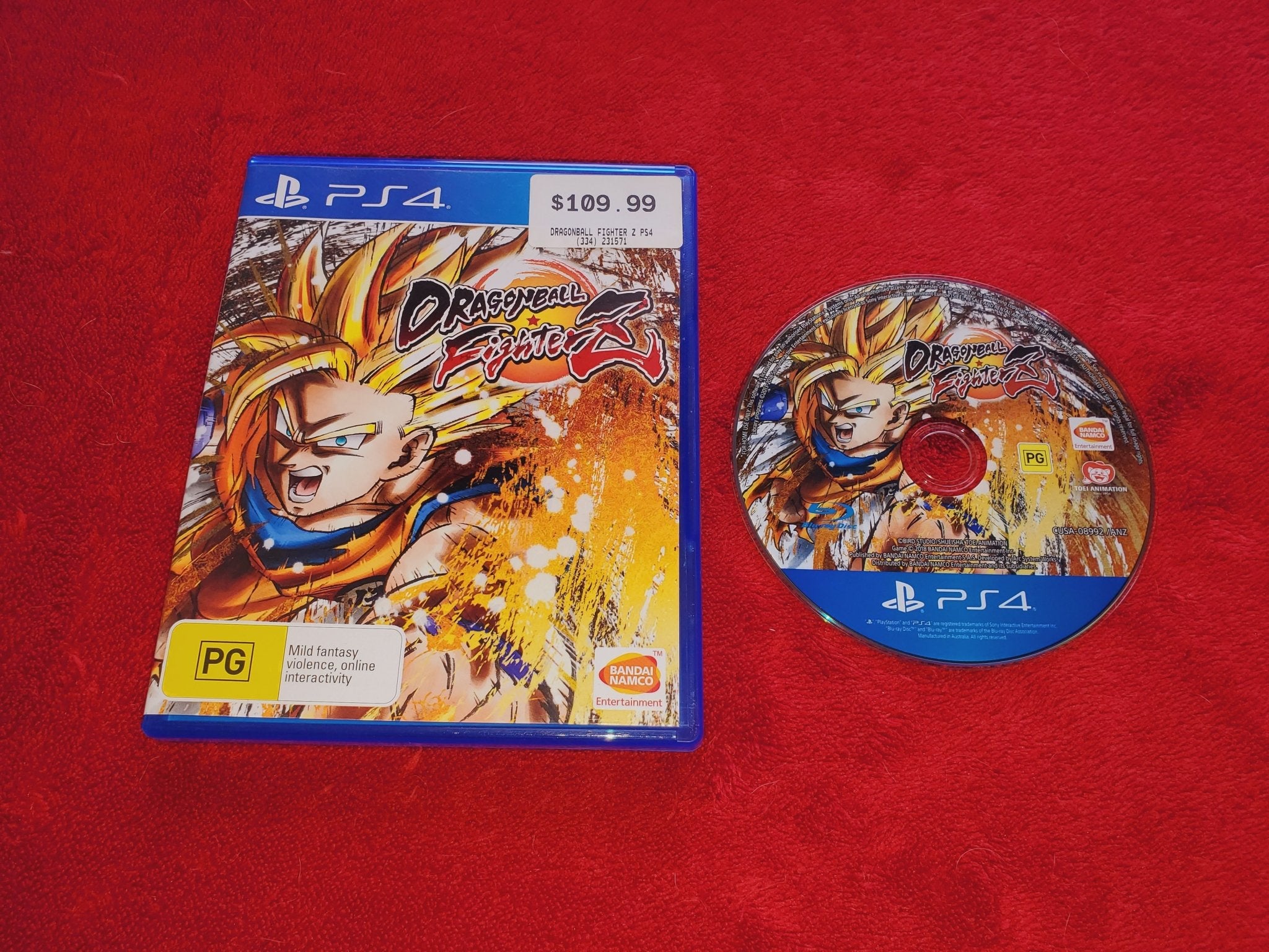 Dragon Ball FighterZ - 9/10! PS4 Game - PS4 - PlayStation 4, Games - Level Up Gaming NZ