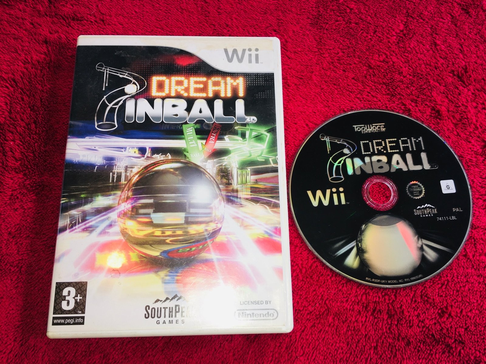 Dream Pinball 3D - Wii Game - Wii Games - Level Up Gaming NZ