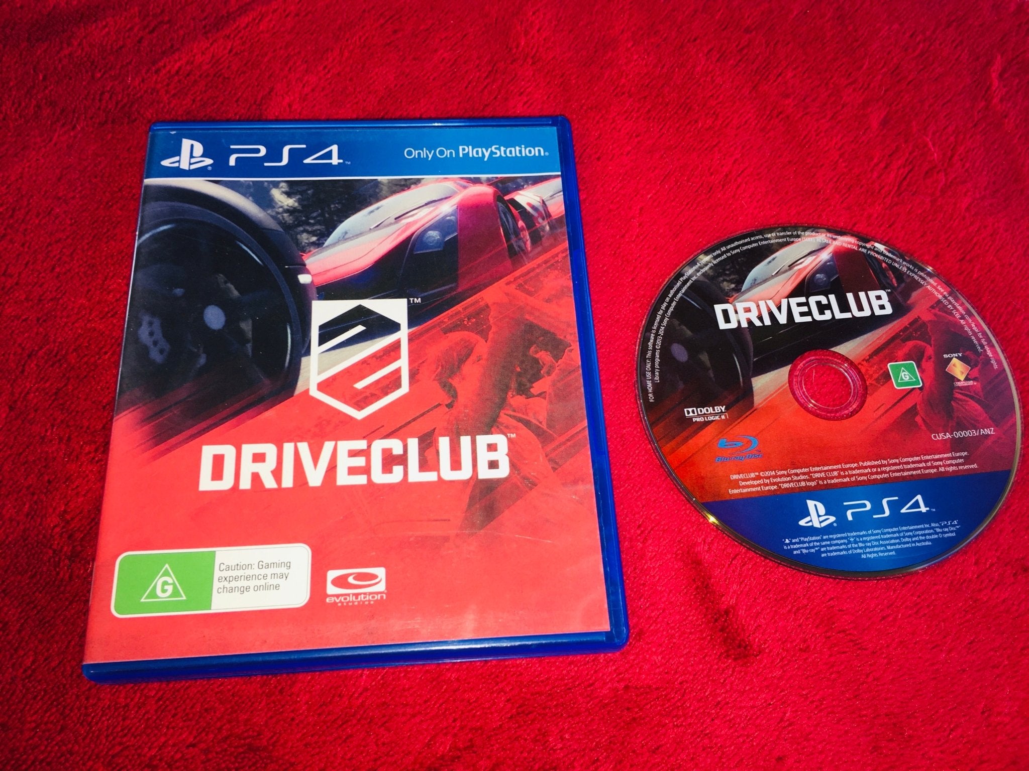 DriveClub - PS4 Game - PS4 - PlayStation 4, Games - Level Up Gaming NZ