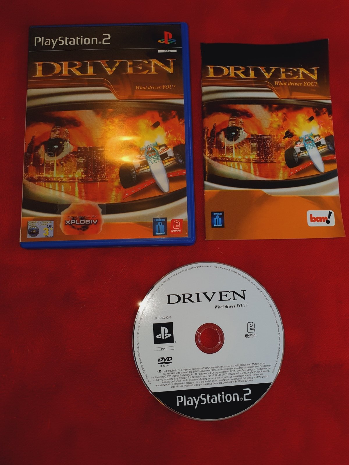 Driven - PS2 Game - PlayStation 2, Games, Driving and racing - Level Up Gaming NZ