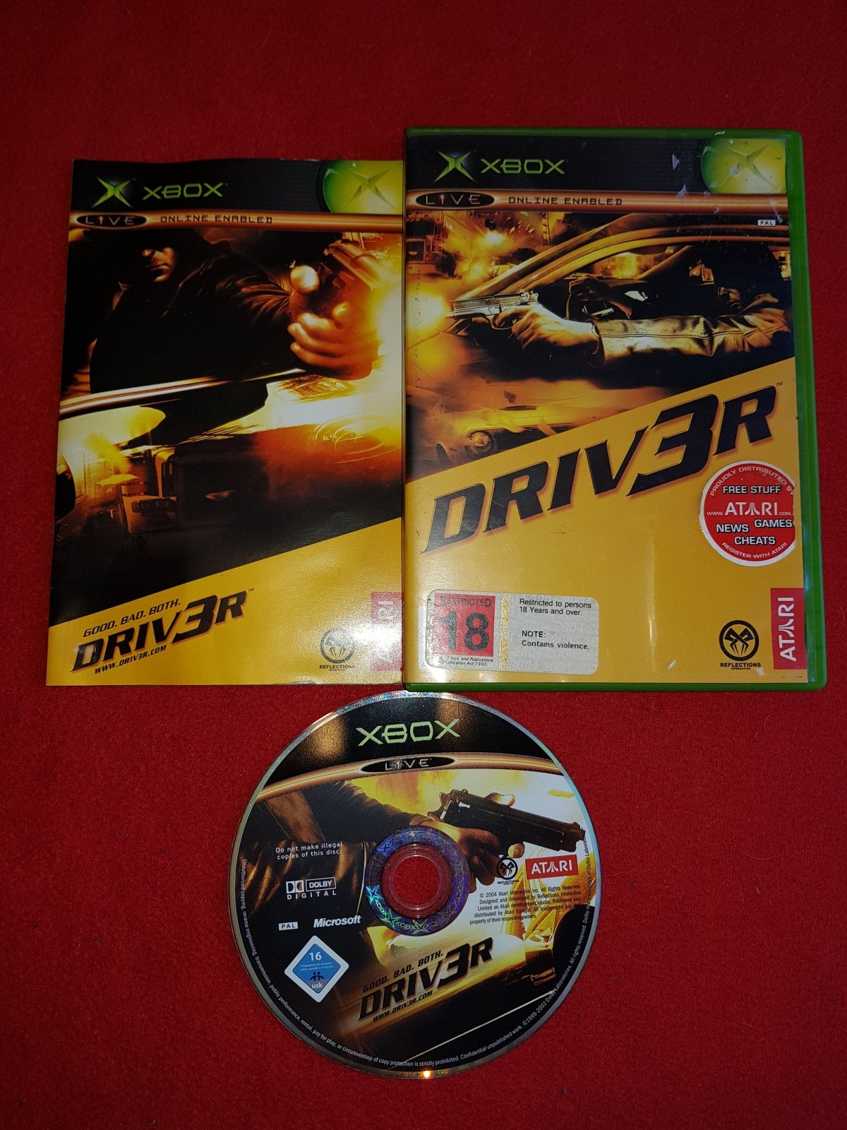 Driver 3 - XBOX Game - Xbox, Games, Driving and racing - Level Up Gaming NZ