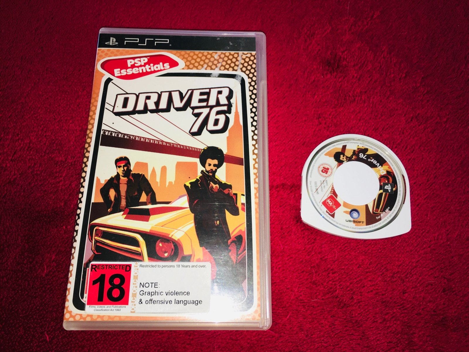 Driver '76 - PSP Game - Play Station Portable (PSP), Games, Driving and Racing - Level Up Gaming NZ