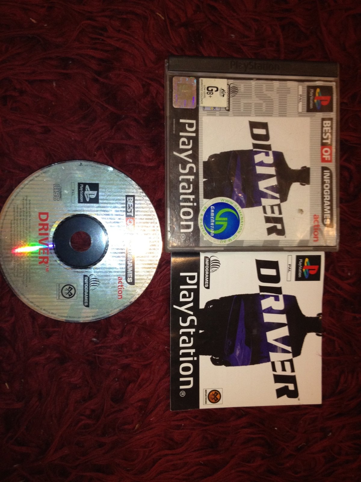 Driver - PS1 Game - PlayStation, Games, Driving and racing - Level Up Gaming NZ