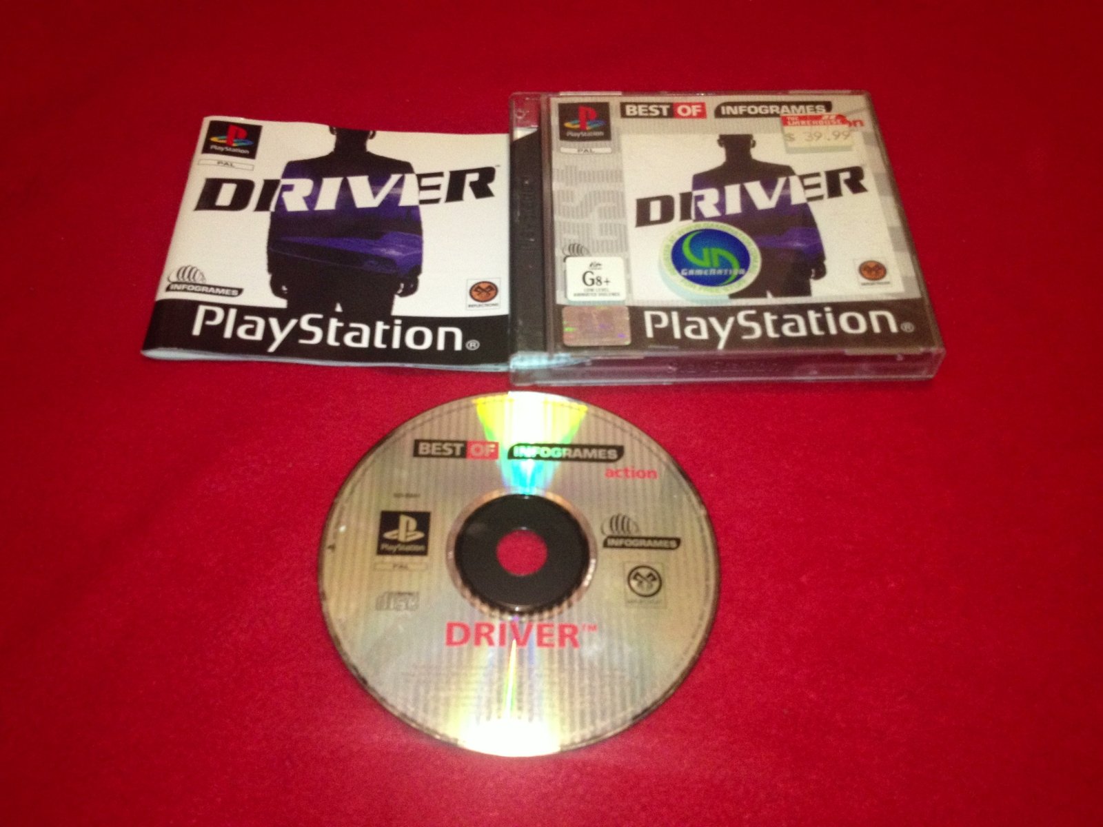 Driver - PS1 Game - PlayStation, Games, Driving and racing - Level Up Gaming NZ