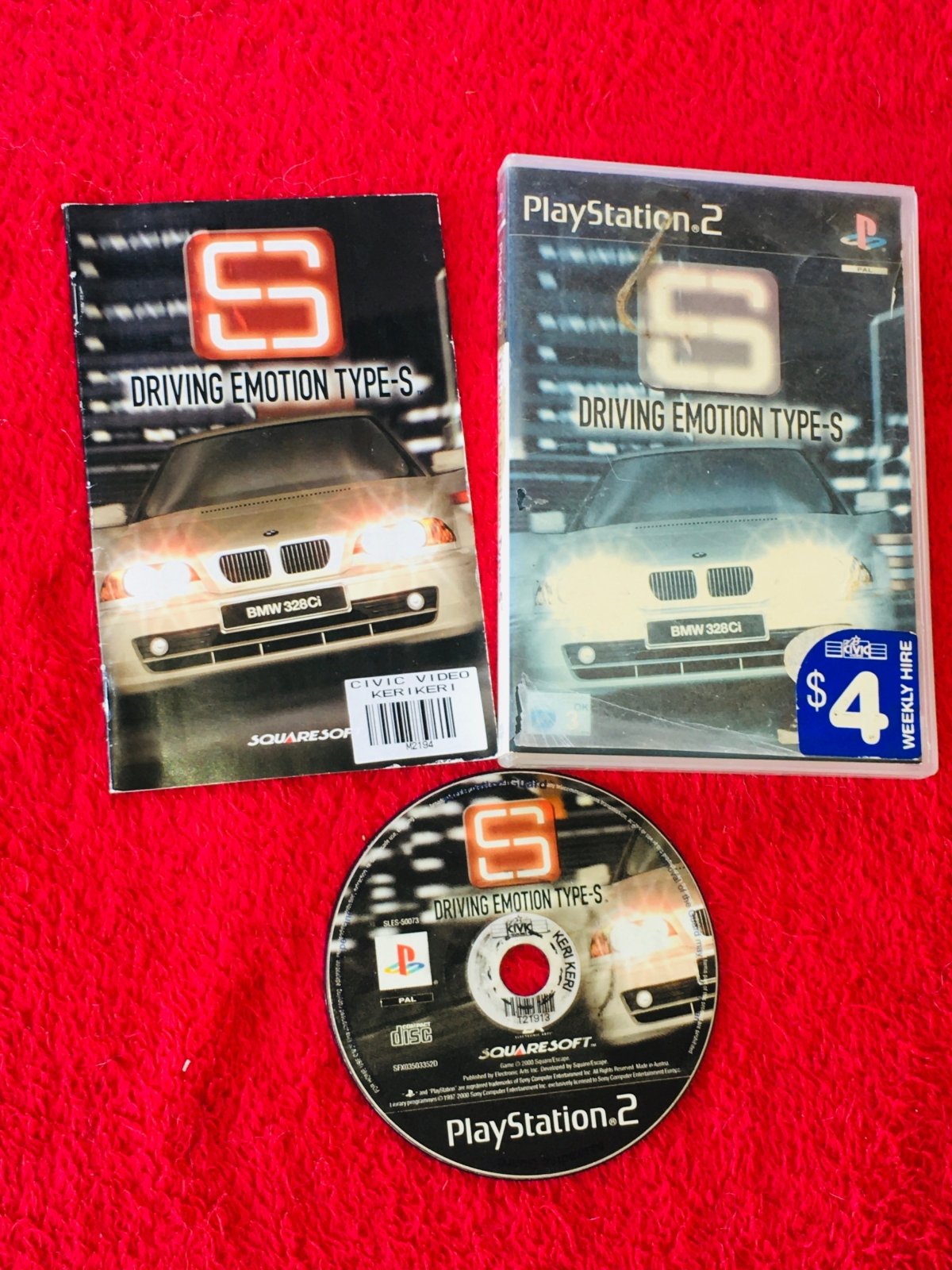Driving Emotion Type - S - PS2 Game - PlayStation 2, Games, Driving and racing - Level Up Gaming NZ