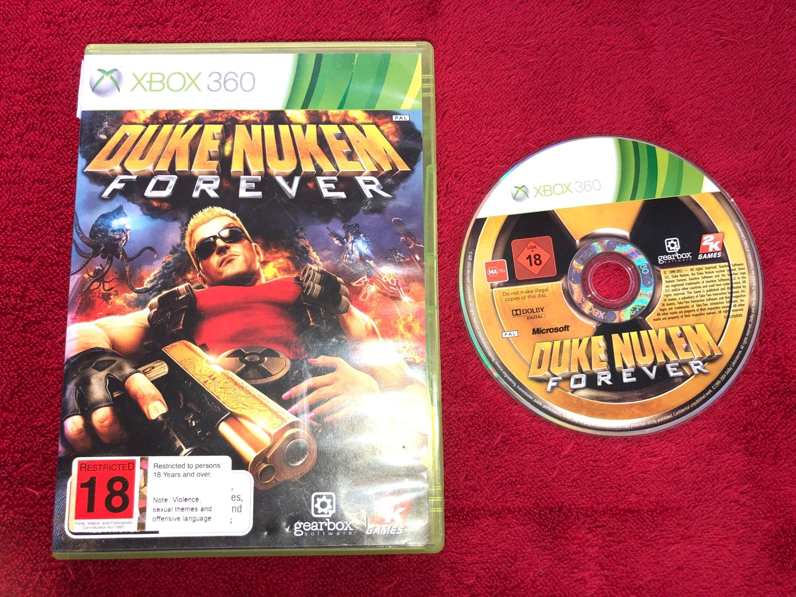 Duke Nukem Forever - XBOX 360 Game - Xbox 360, Games, Shooter - Level Up Gaming NZ