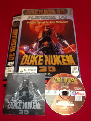 Duke Nukem 3D - RARE + BOXED PC Game