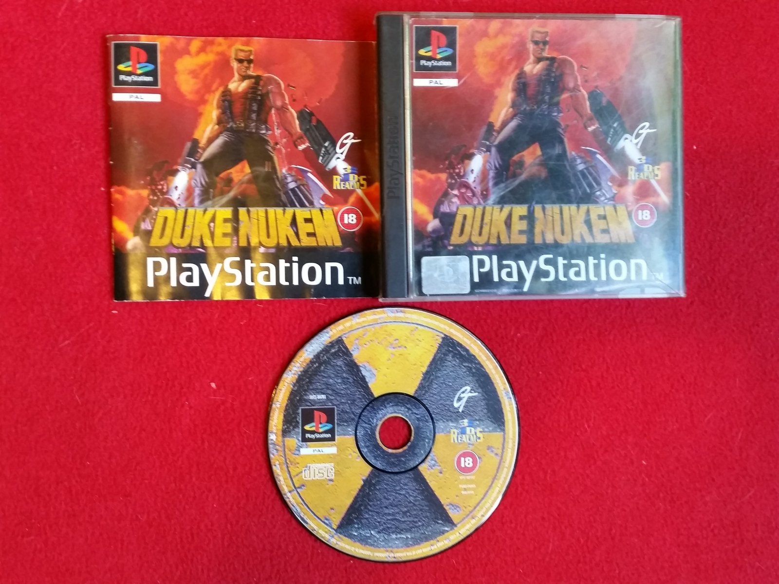 Duke Nukem - PS1 Game - PlayStation, Games, Shooter - Level Up Gaming NZ