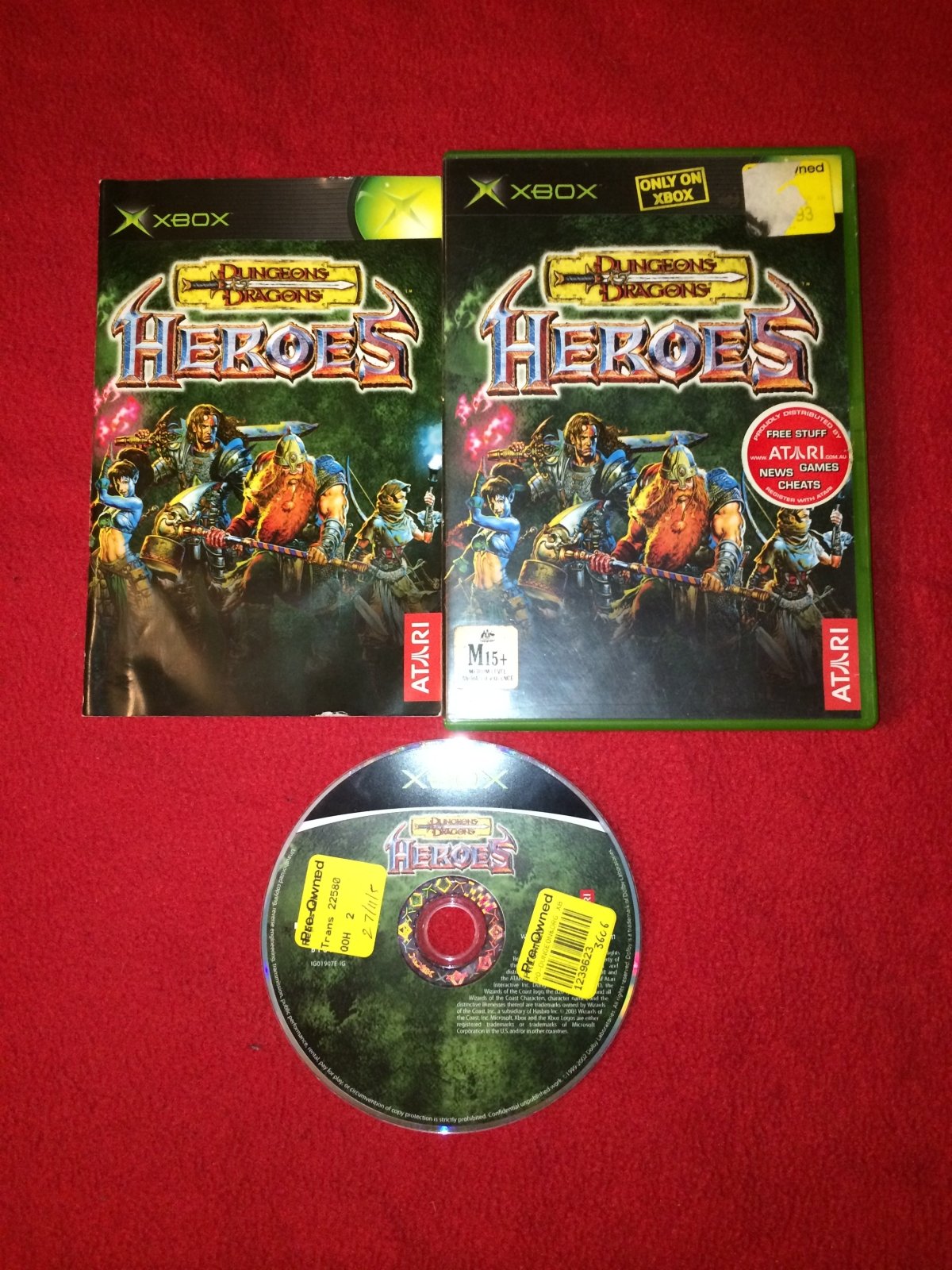 Dungeons & Dragons: Heroes - RARE XBOX Game - Xbox, Games, Role playing - Level Up Gaming NZ