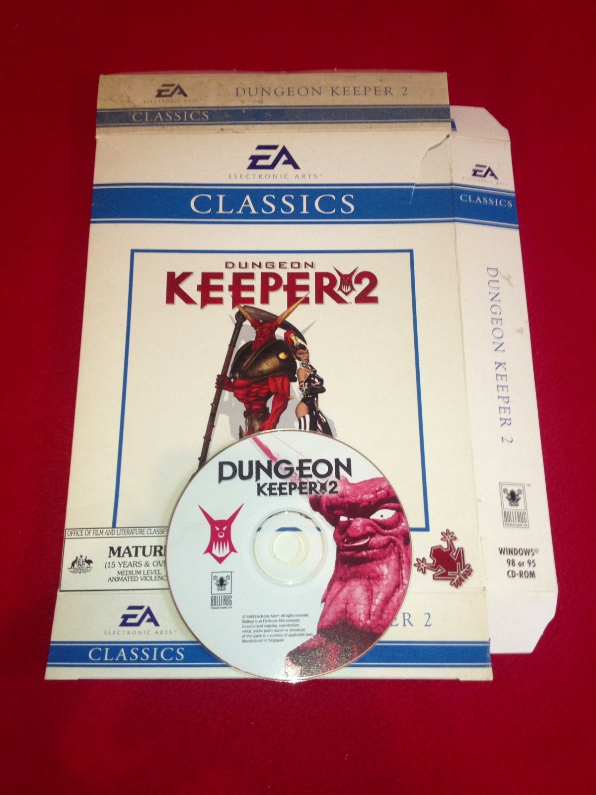 Dungeon Keeper 2 - RARE + BOXED PC Game - PC games, Strategy and puzzle - Level Up Gaming NZ