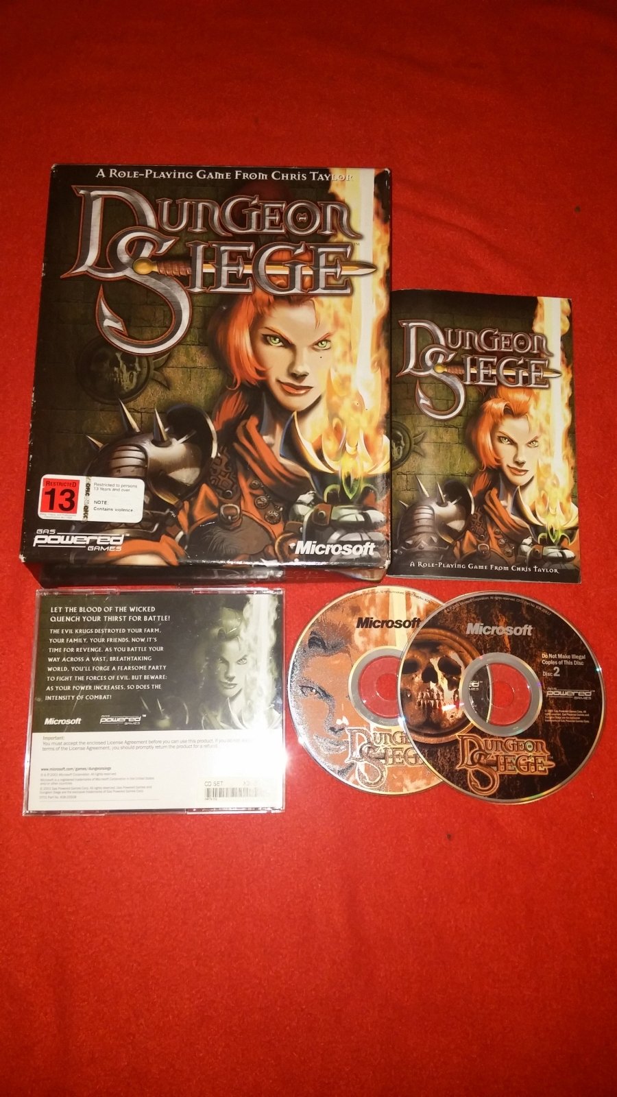 Dungeon Siege - 8.4/10 BOXED PC Game - PC games, Role playing - Level Up Gaming NZ