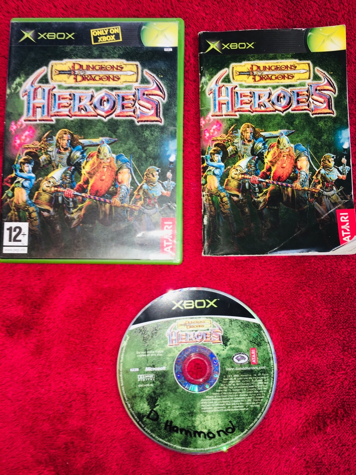 Dungeons & Dragons: Heroes - RARE XBOX Game - Xbox, Games, Role playing - Level Up Gaming NZ