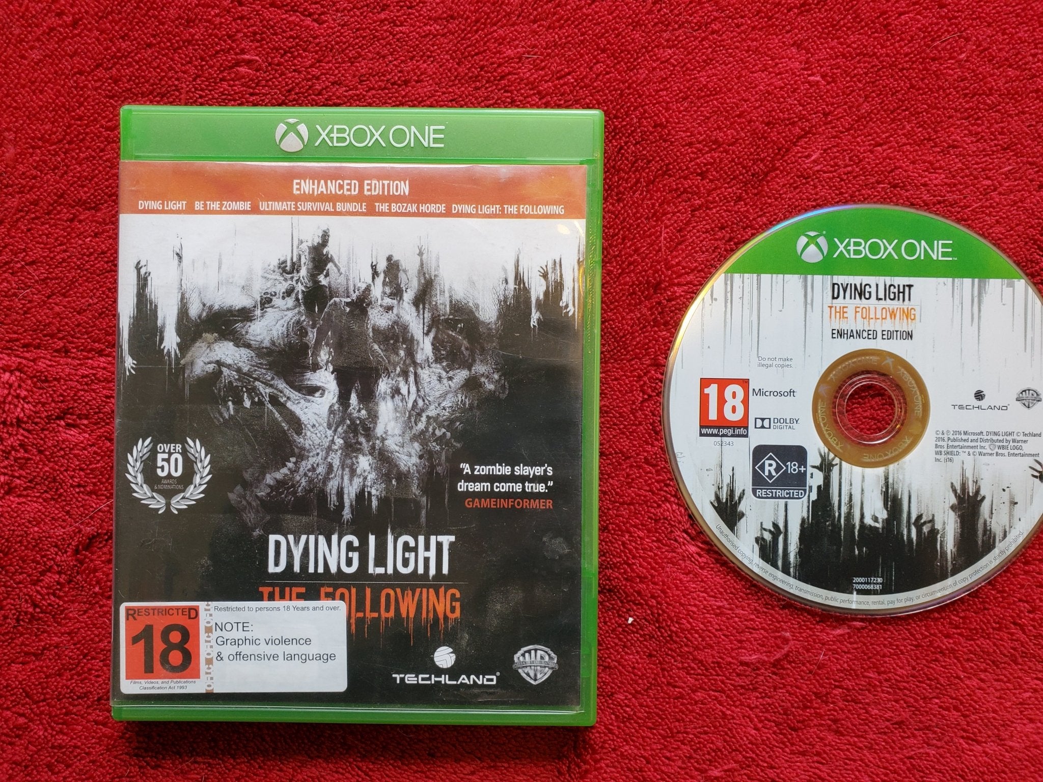 Dying Light: The Following Enhanced Edition - Xbox One Game - Xbox One - Xbox One, Games - Level Up Gaming NZ