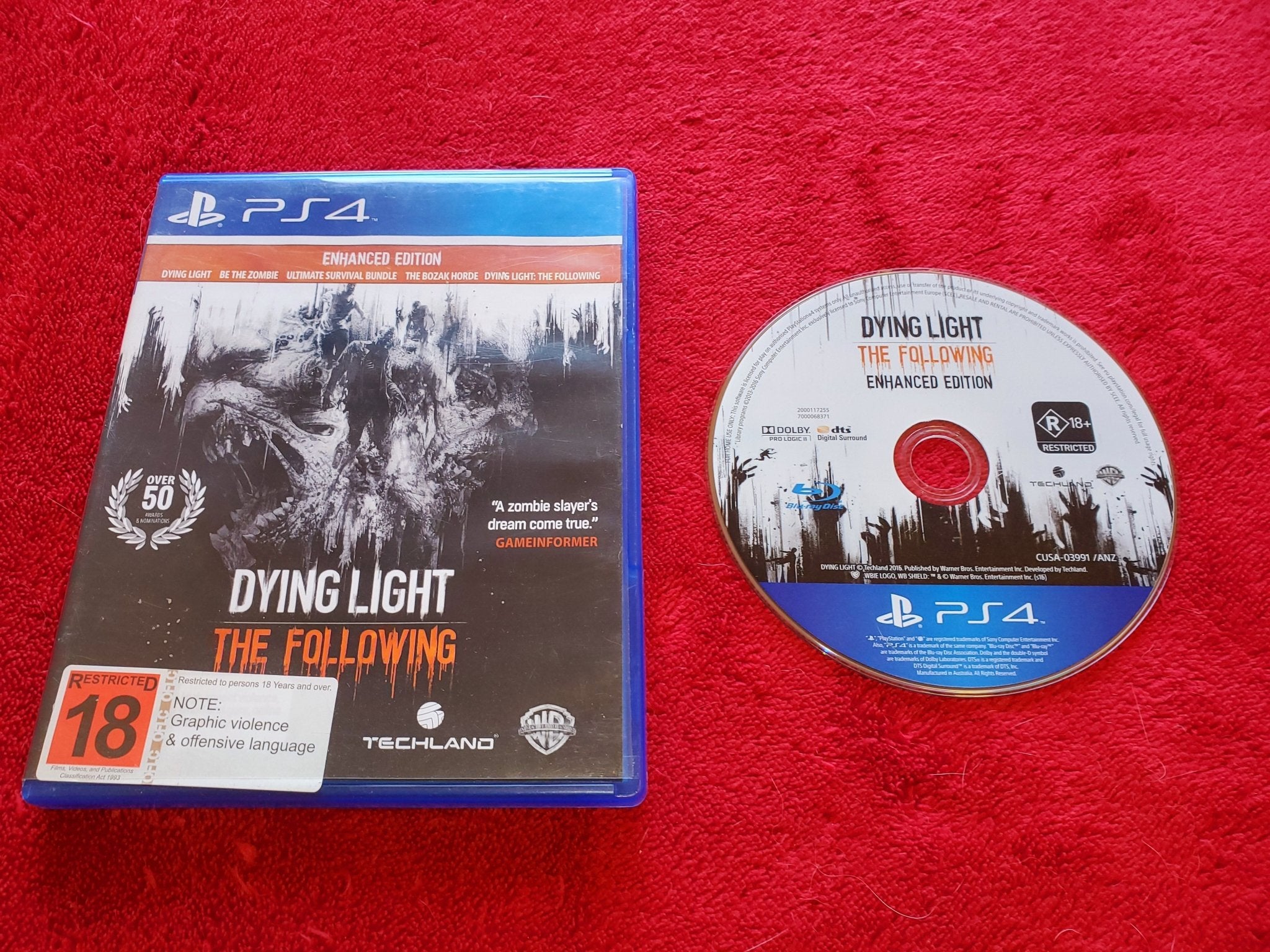 Dying Light: The Following Enhanced Edition - PS4 Game - PS4 - PlayStation 4, Games - Level Up Gaming NZ