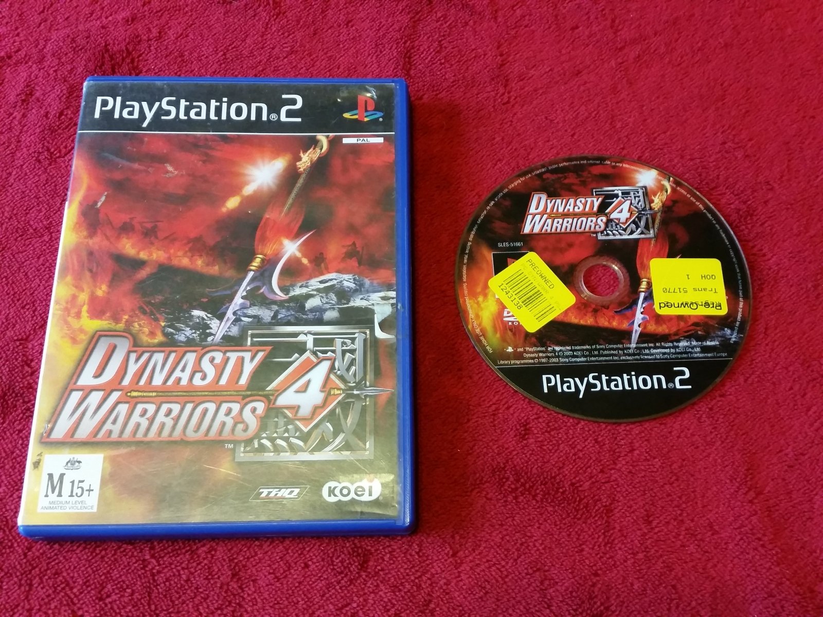 Dynasty Warriors 4 - PS2 Game - PlayStation 2, Games, Action and adventure - Level Up Gaming NZ
