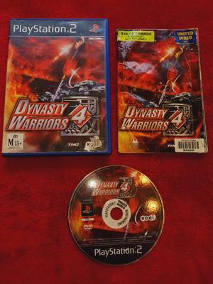 Dynasty Warriors 4 - PS2 Game