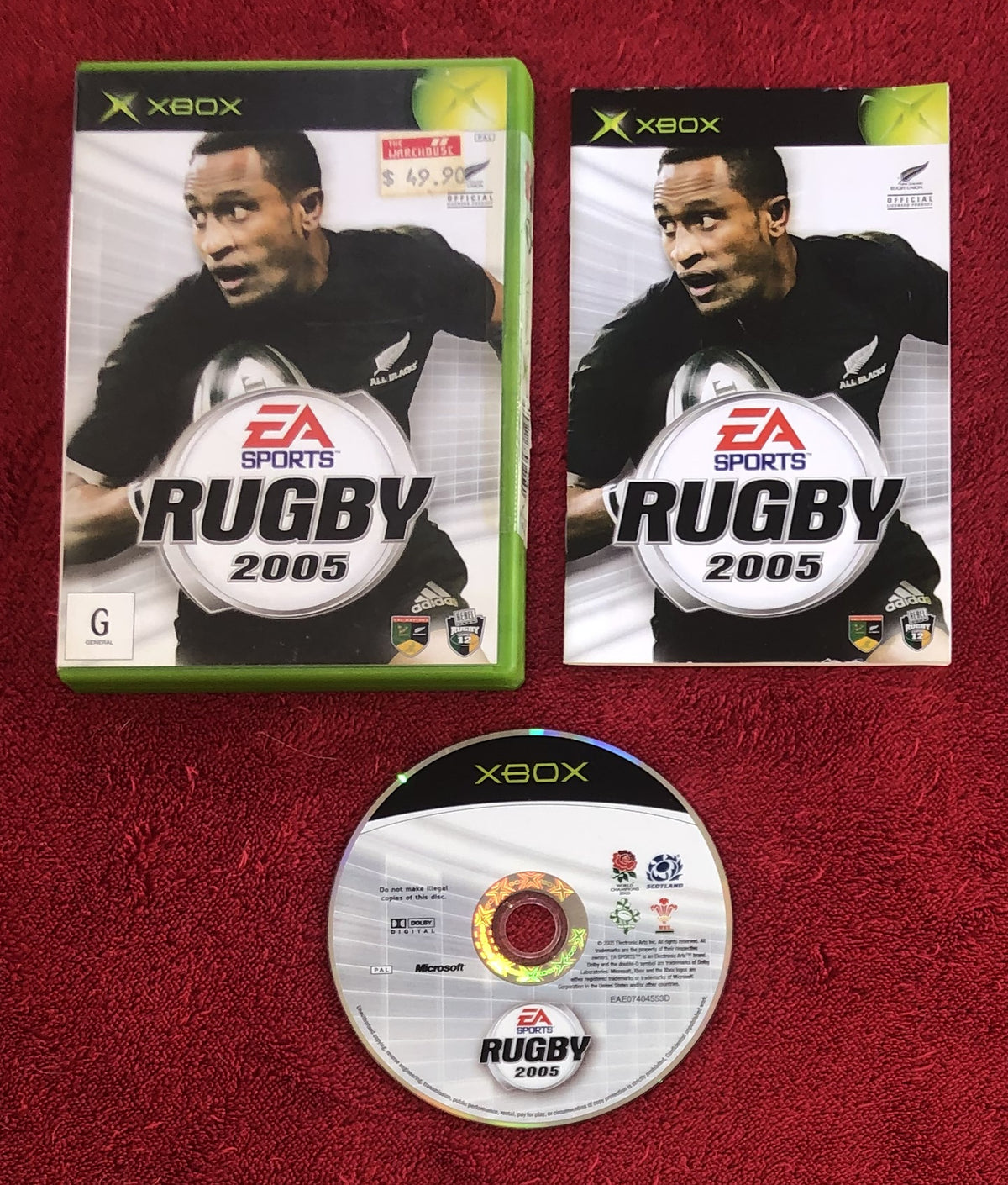 Rugby 2005 - XBOX Game - Xbox, Games, Sports - Level Up Gaming NZ
