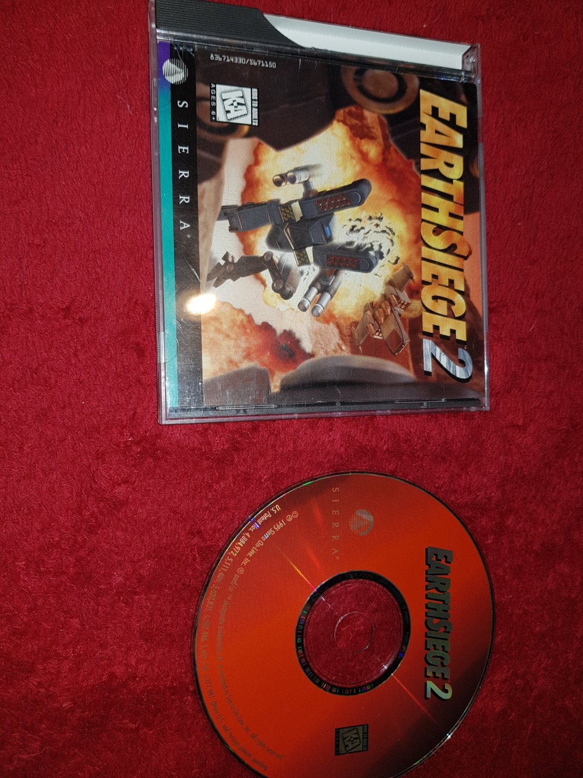 EarthSiege 2 - '95 Rare PC Game - PC games, Simulation - Level Up Gaming NZ