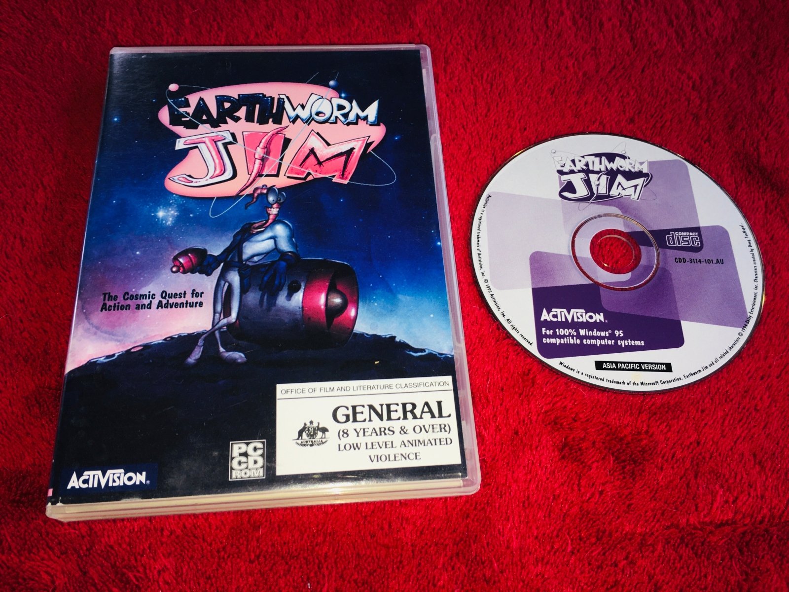 Earthworm Jim - '95 Classic PC Game - PC games, Action and adventure - Level Up Gaming NZ