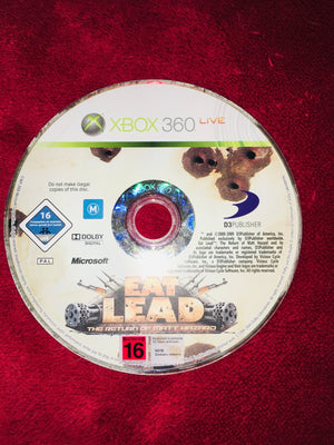 Eat Lead: The Return of Matt Hazard - RARE XBOX360 Game