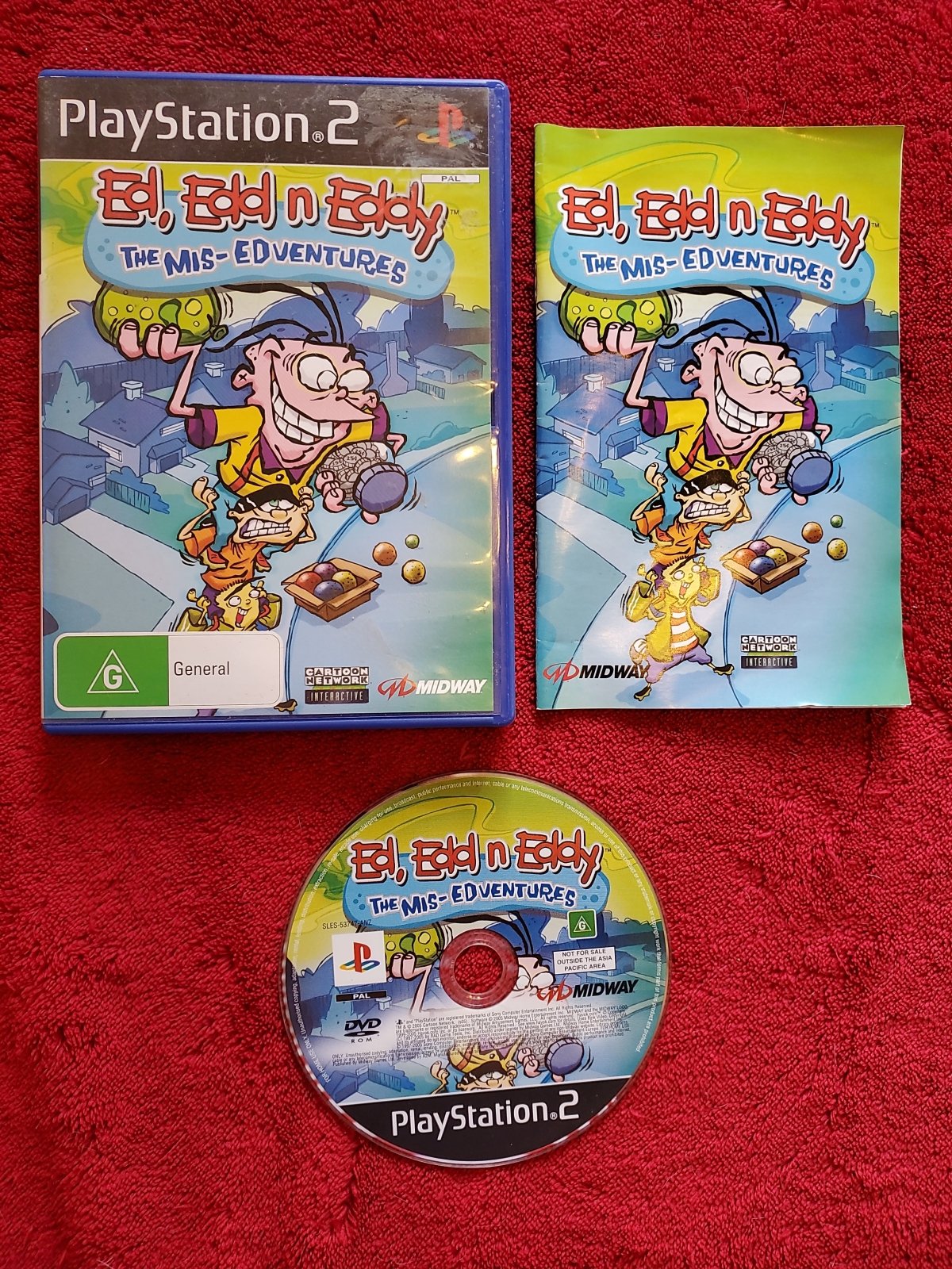 Ed, Edd n Eddy: The Mis - Edventures - RARE PS2 Game - PlayStation 2, Games, Action and adventure - Level Up Gaming NZ
