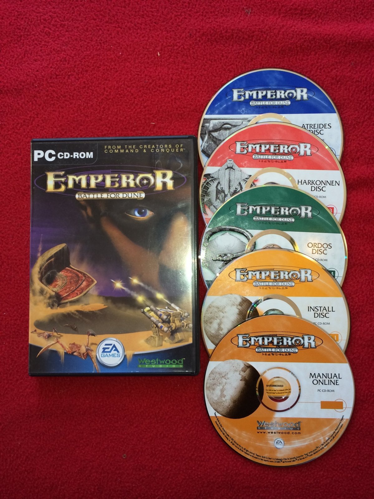 Emperor: Battle for Dune - PC Game - PC games, Strategy and puzzle - Level Up Gaming NZ