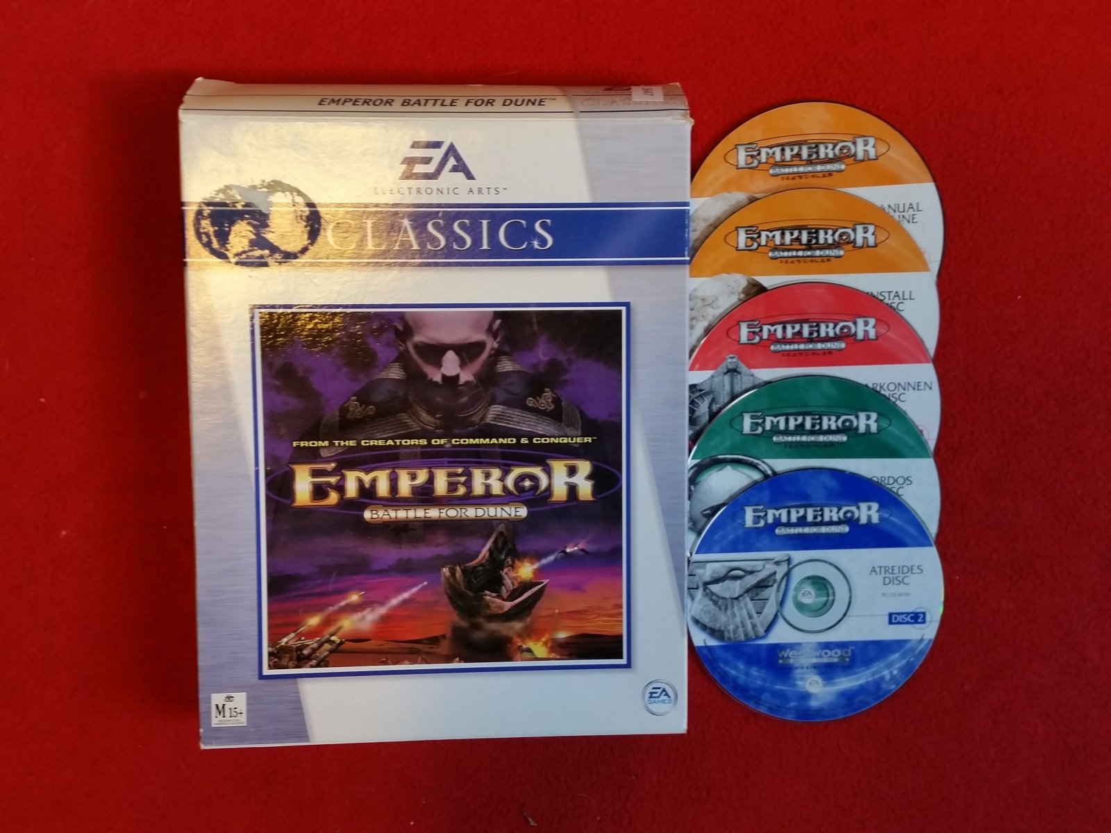 Emperor: Battle for Dune * RARE + BOXED PC Game - PC games, Strategy and puzzle - Level Up Gaming NZ