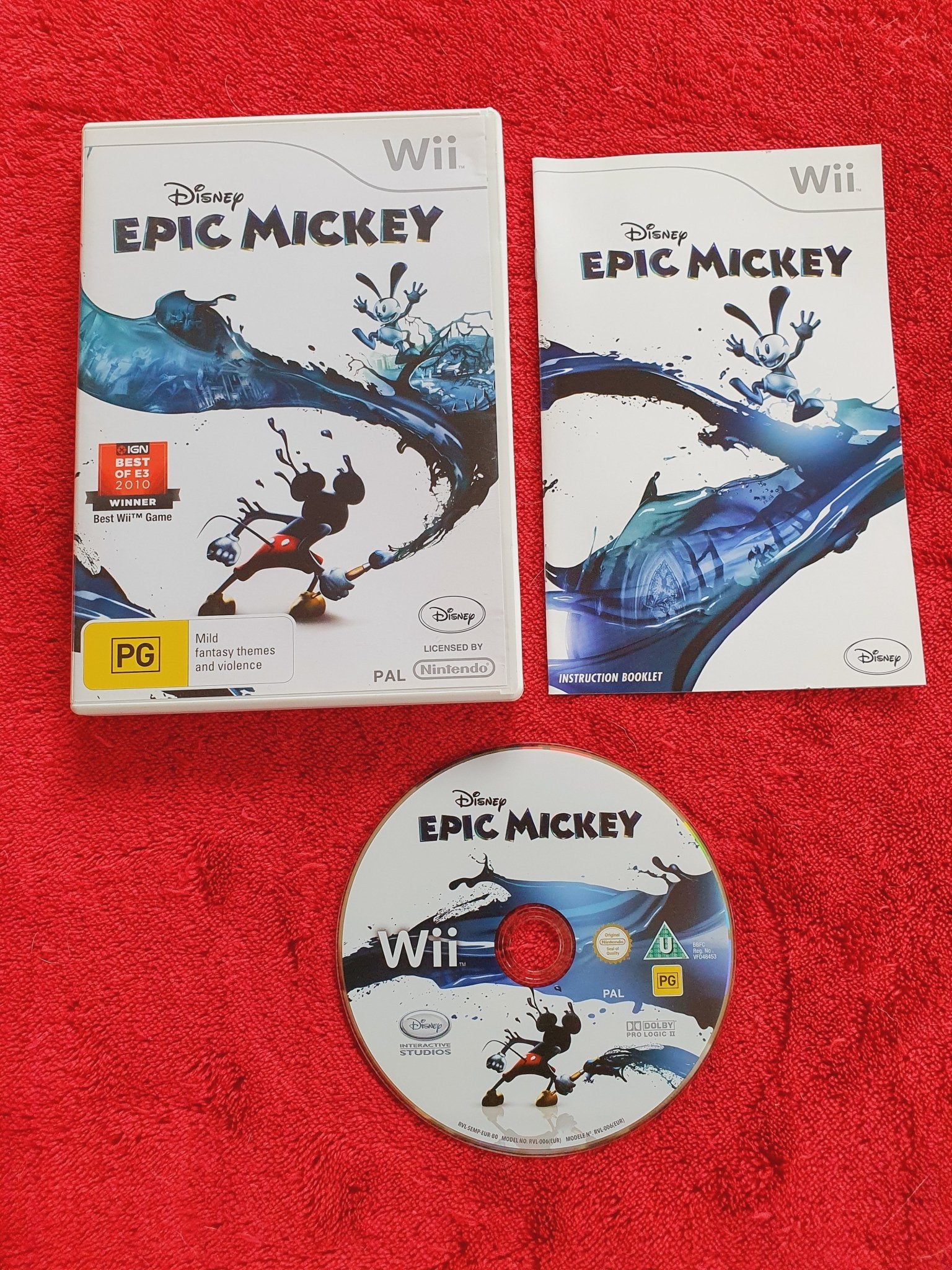 Epic Mickey - Wii Game - Wii - Wii Games - Level Up Gaming NZ