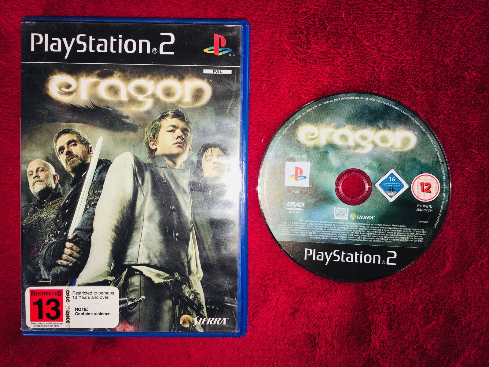 Eragon - PS2 Game - PlayStation 2, Games, Action and adventure - Level Up Gaming NZ