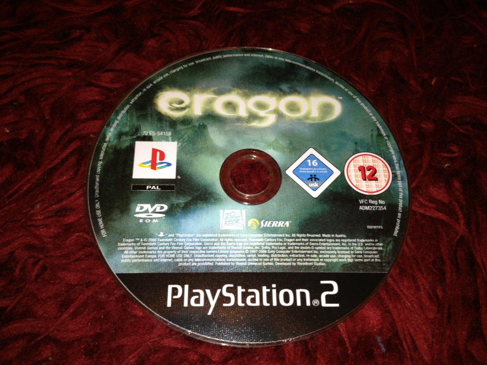 Eragon - PS2 Game - PlayStation 2, Games, Action and adventure - Level Up Gaming NZ