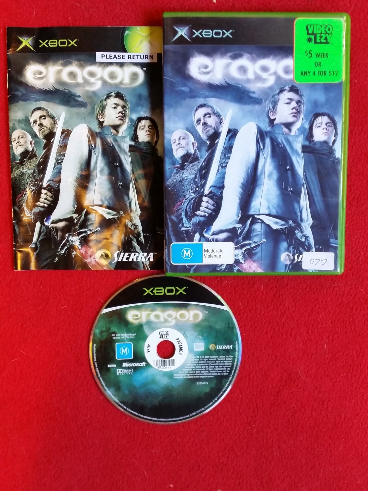 Eragon - XBOX Game - Xbox, Games, Action and adventure - Level Up Gaming NZ