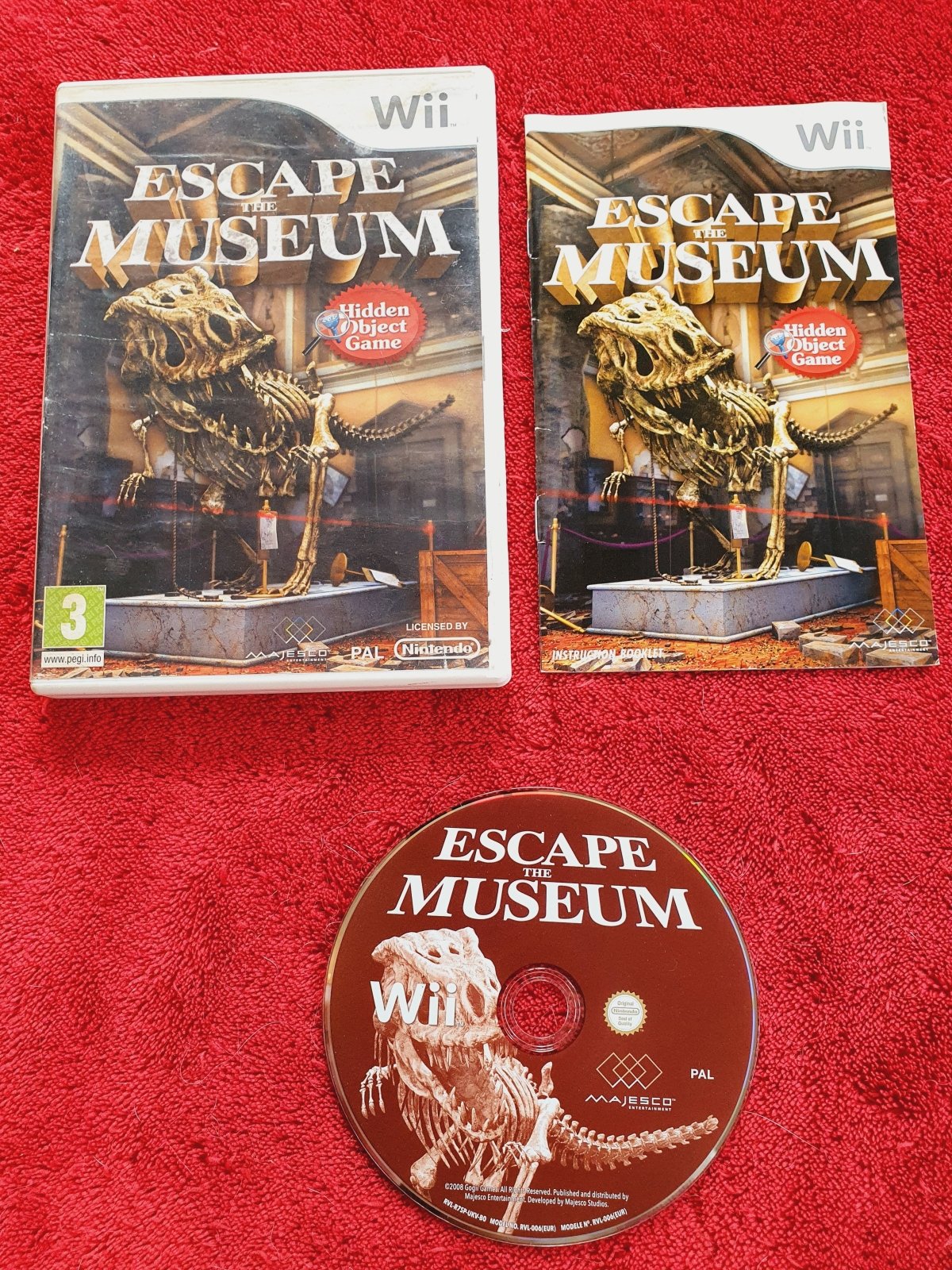 Escape the Museum - Wii Game - Wii Games - Level Up Gaming NZ