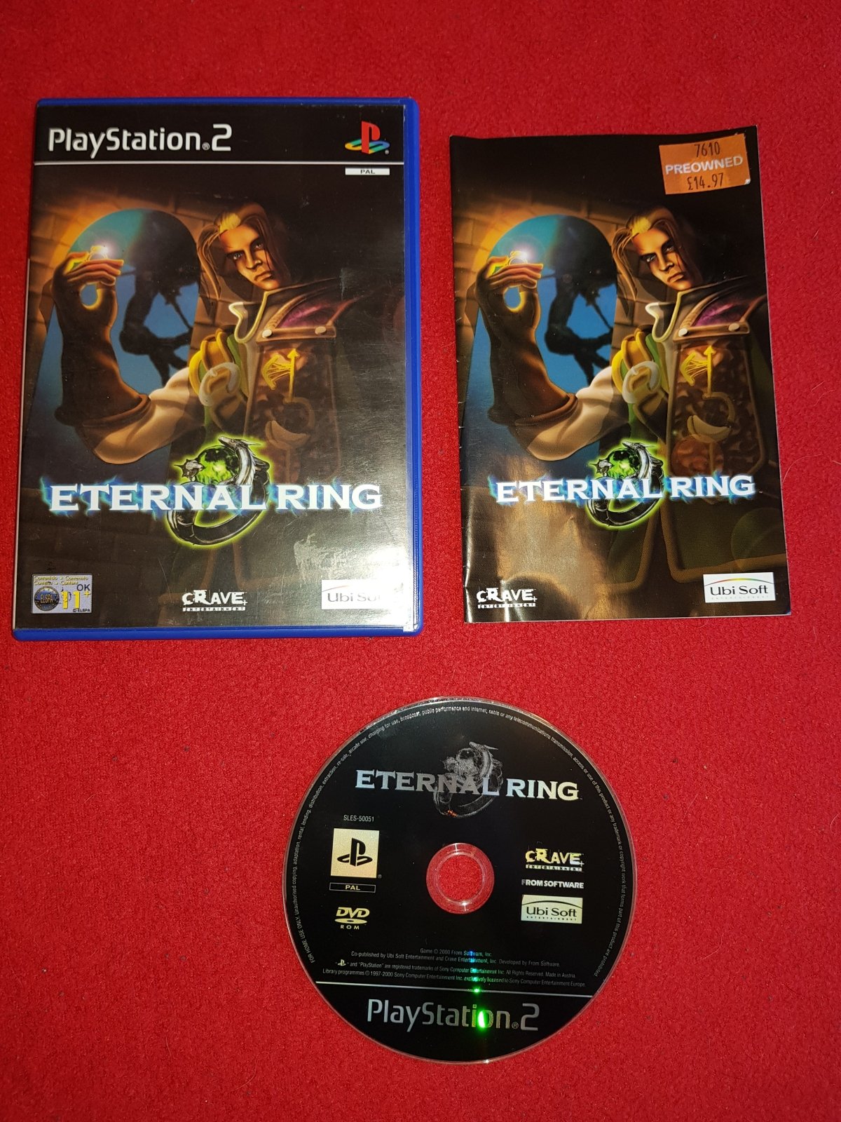 Eternal Ring - PS2 Game - PlayStation 2, Games, Role playing - Level Up Gaming NZ