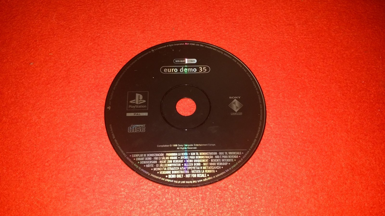 Euro Demo 35 - PS1 Game - PlayStation, Games, Action and adventure - Level Up Gaming NZ