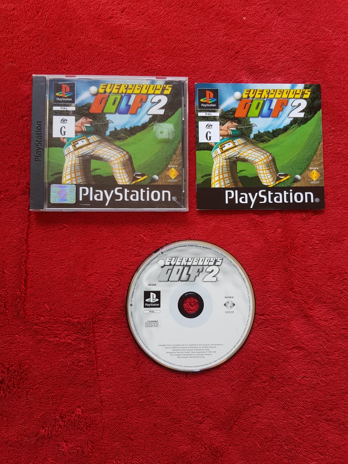 Everybody's Golf 2 - PS1 Game - PlayStation, Games, Sports - Level Up Gaming NZ