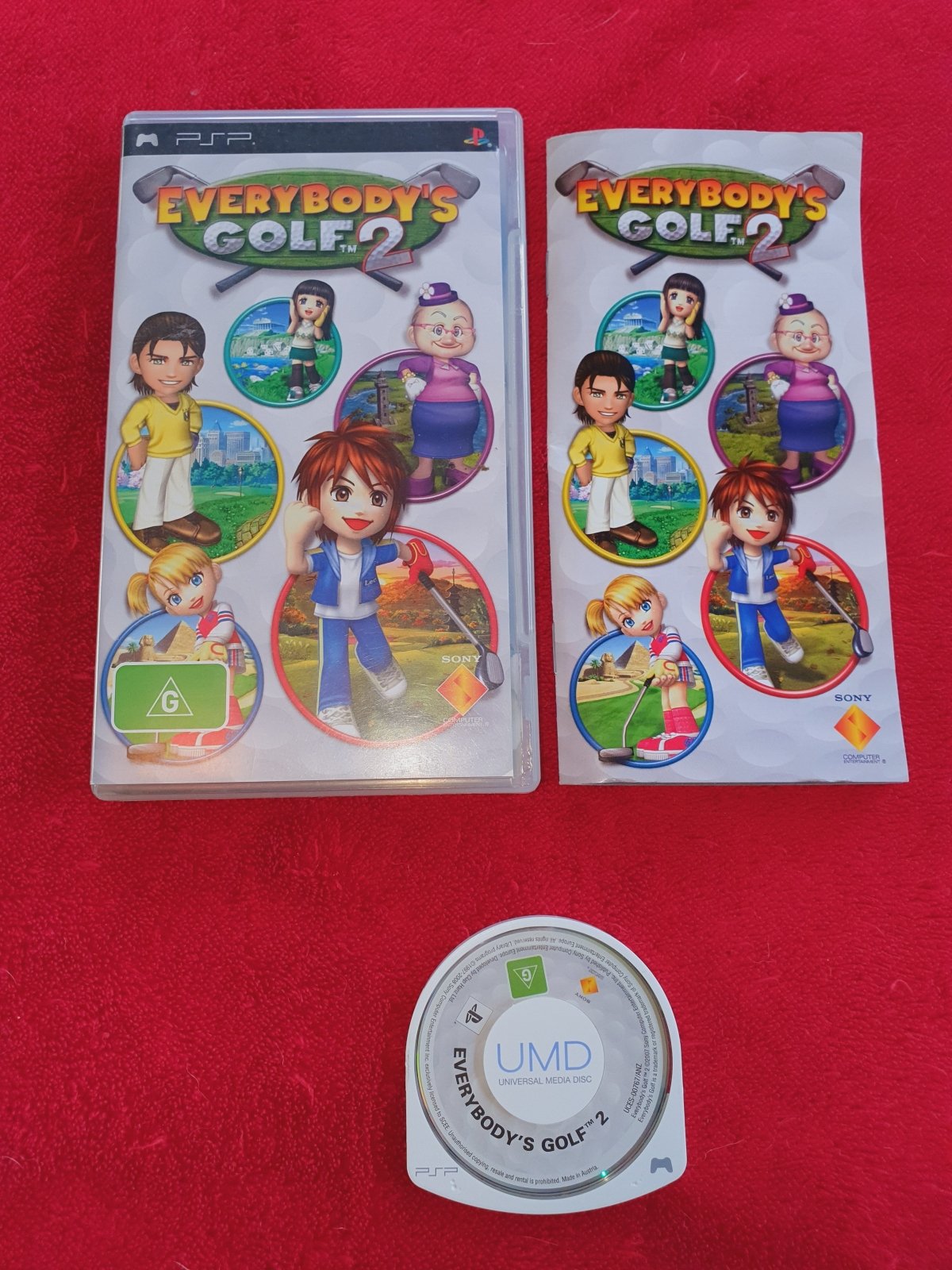 Everybody's Golf 2 - PSP Game - Play Station Portable (PSP), Games, Sports - Level Up Gaming NZ