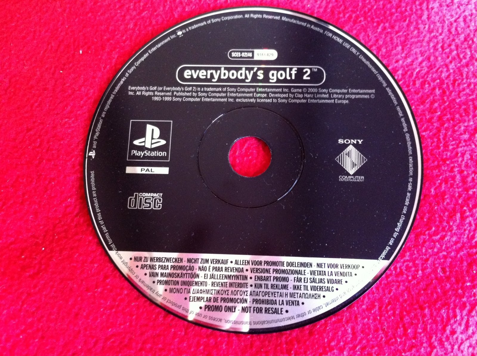 Everybody's Golf 2 - PS1 Game - PlayStation, Games, Sports - Level Up Gaming NZ